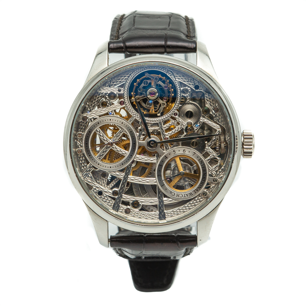 IWC Portugieser Tourbillon Mystere Squelette IW504303 White Gold 50 Pcs Limited Edition Men's Wristwatch 44MM