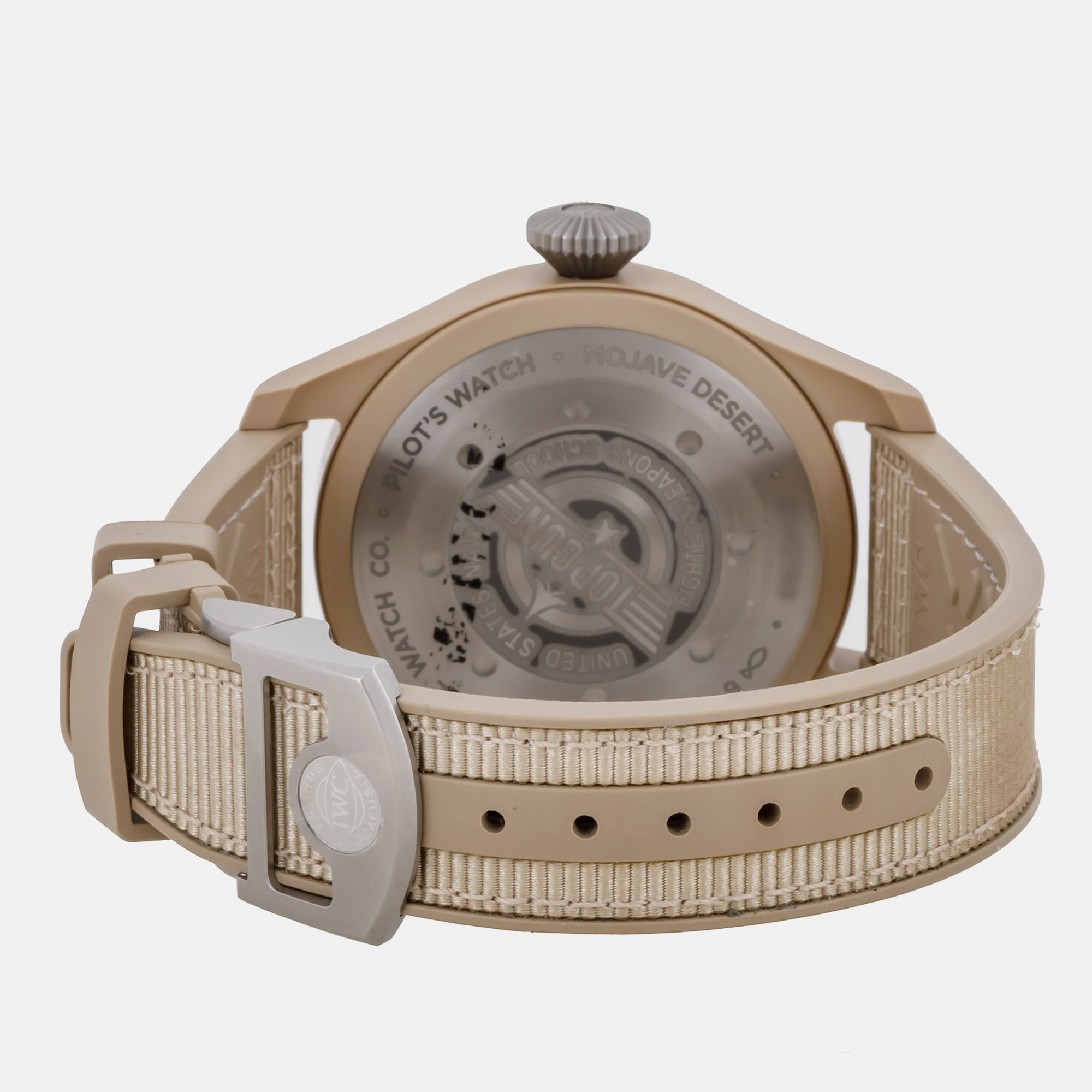 IWC Brown Ceramic Big Pilot's IW5060-03 Automatic Men's Wristwatch 46 Mm