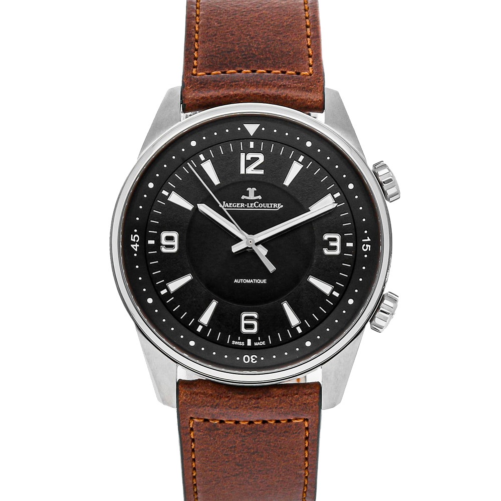 Jaeger LeCoultre Black Stainless steel Polaris Q9008471 Men's Wristwatch 41 MM