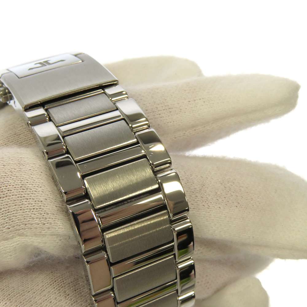 Jaeger LeCoultre Black Stainless Steel Polaris Q9008170 Men's Wristwatch 41 Mm