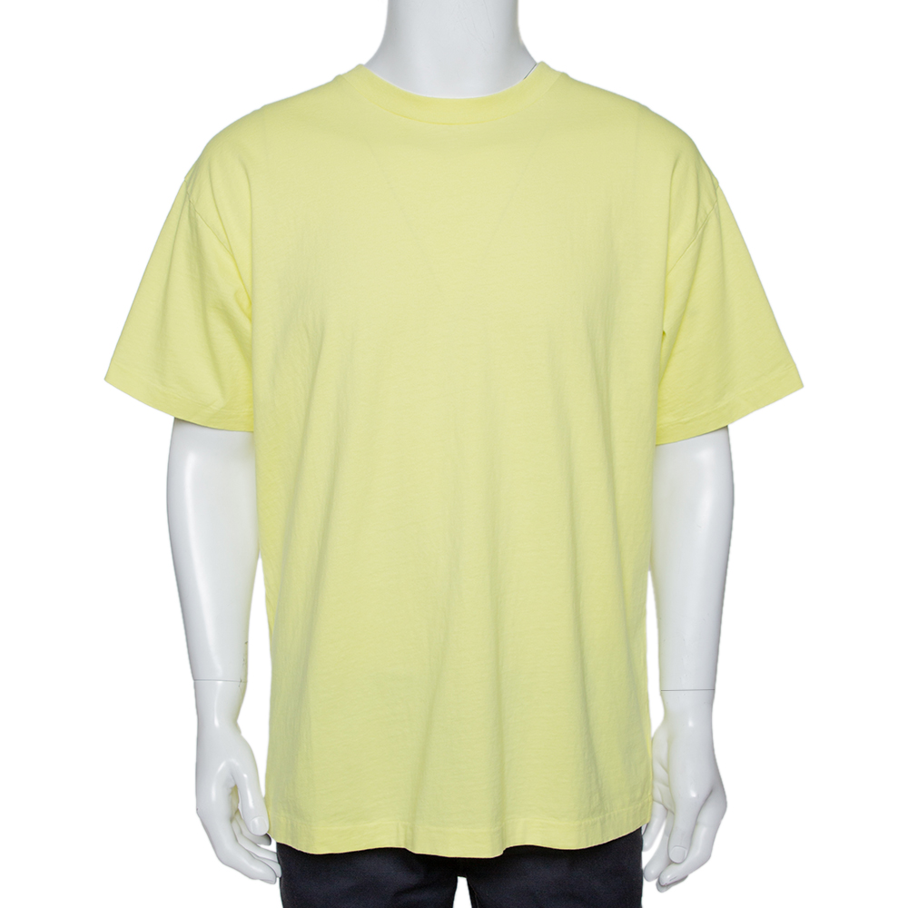 Image of John Elliott Fluorescent Cotton Crew Neck T Shirt M