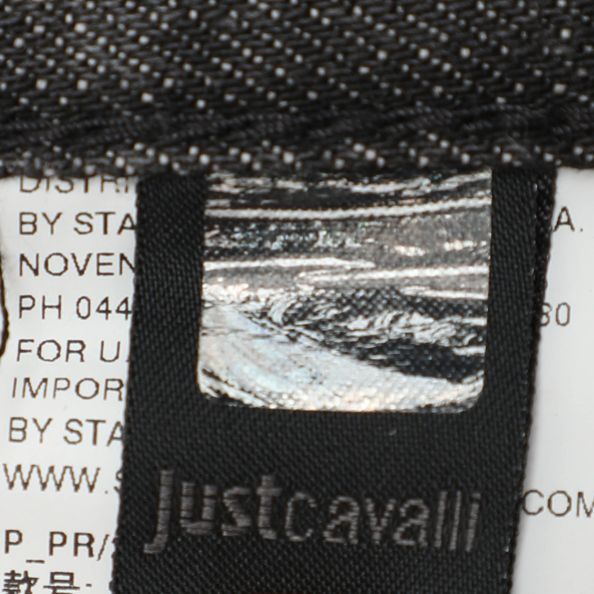 Just Cavalli Grey Cotton Slim Fit Jeans S