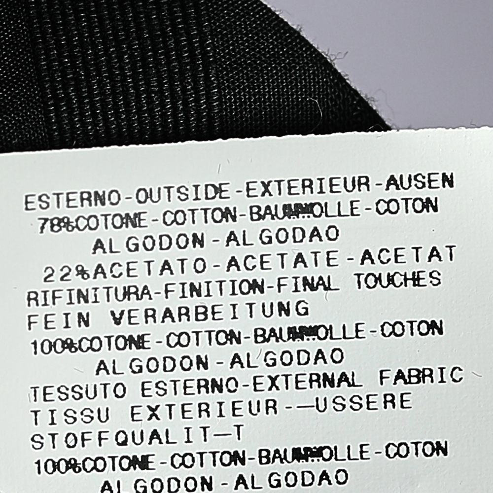 Just Cavalli Black Cotton Paneled Button Front Shirt XL