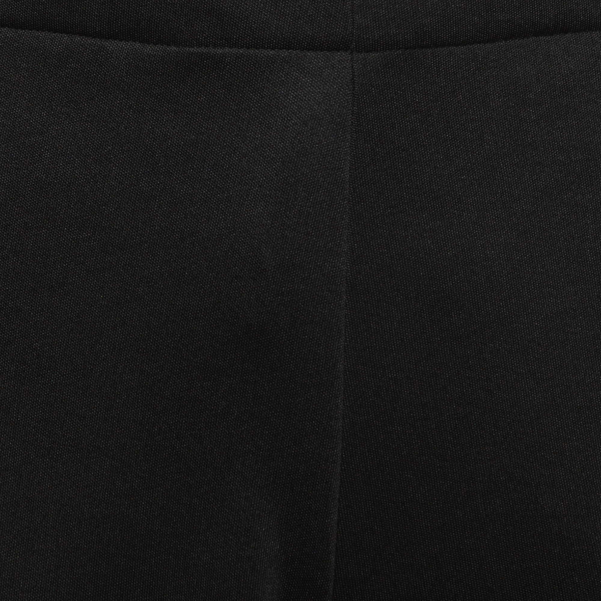Just Cavalli Black Cotton Blend Logo Applique Joggers XL