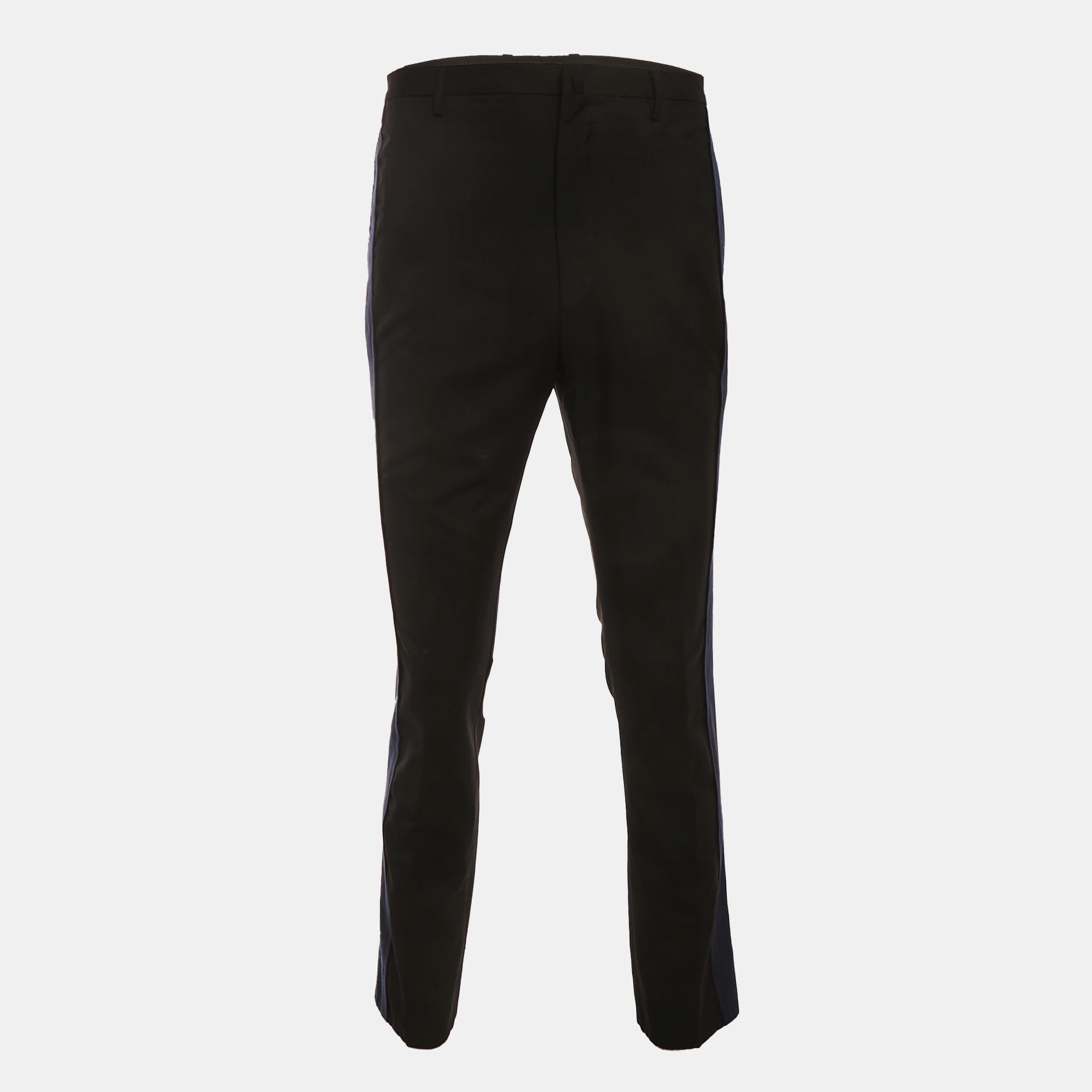 Lanvin Black/Blue Wool Trousers L
Lanvin Black/Blue Wool Trousers L