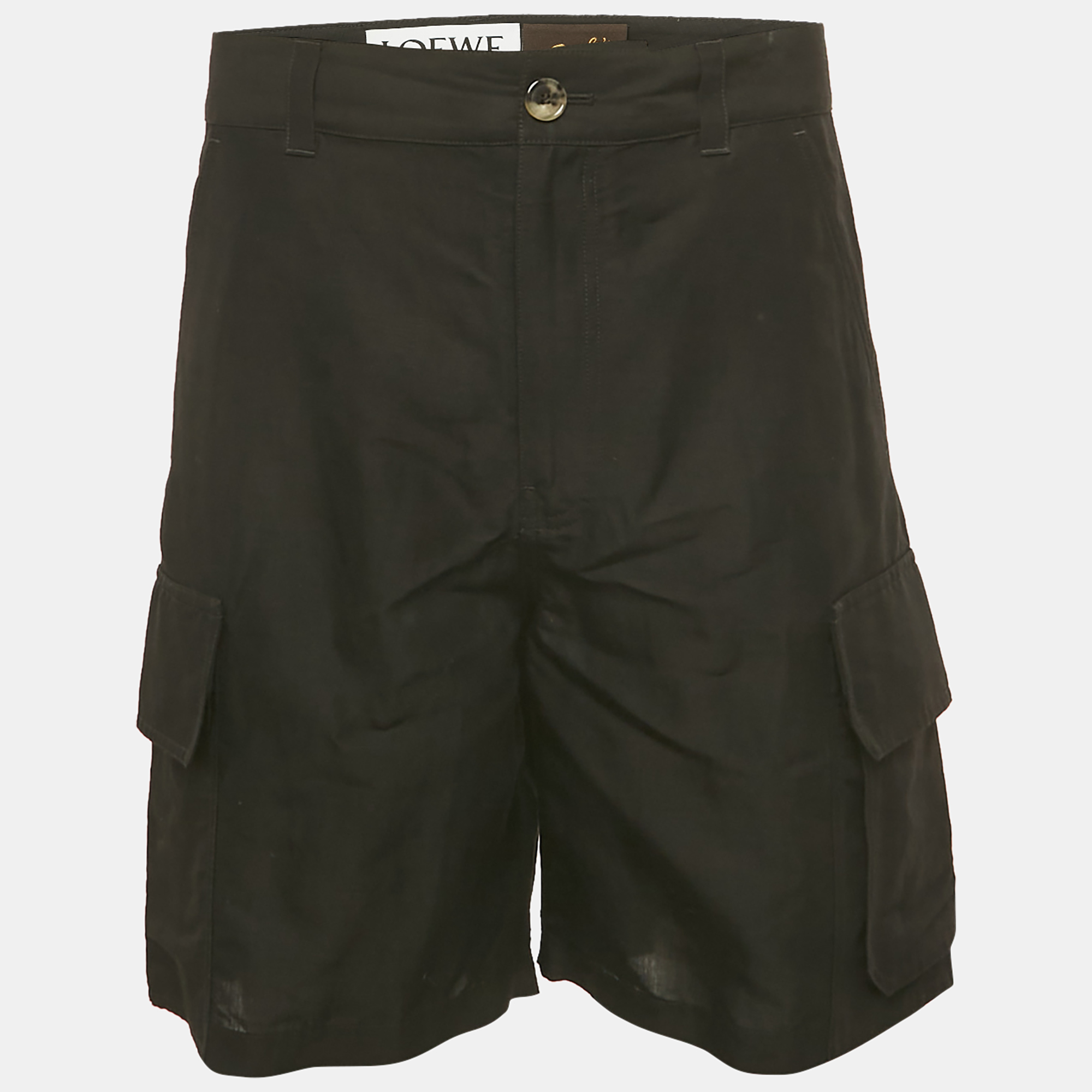 Loewe Black x Paula's Ibiza Linen Blend Cargo Shorts S
Loewe Black x Paula's Ibiza Linen Blend Cargo Shorts S