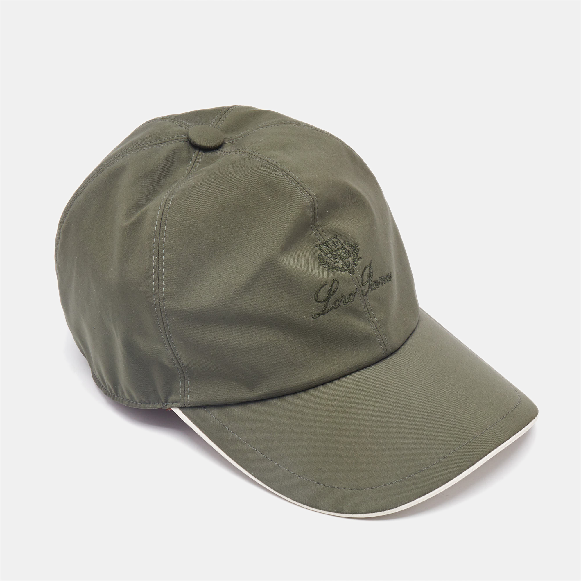 Loro Piana Military Green Microfibre Storm System Baseball Cap
Loro Piana Military Green Microfibre Storm System Baseball Cap