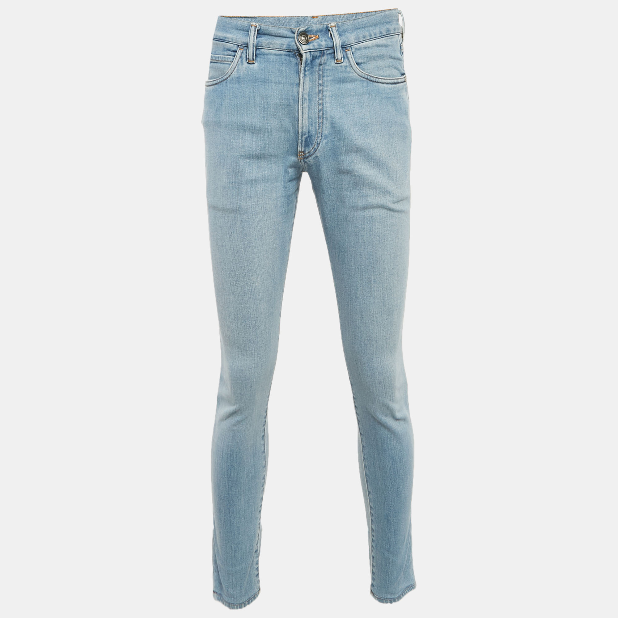 Loro Piana Blue Kurashiki Denim Slim Fit Jeans M/Waist 32"
Loro Piana Blue Kurashiki Denim Slim Fit Jeans M/Waist 32"