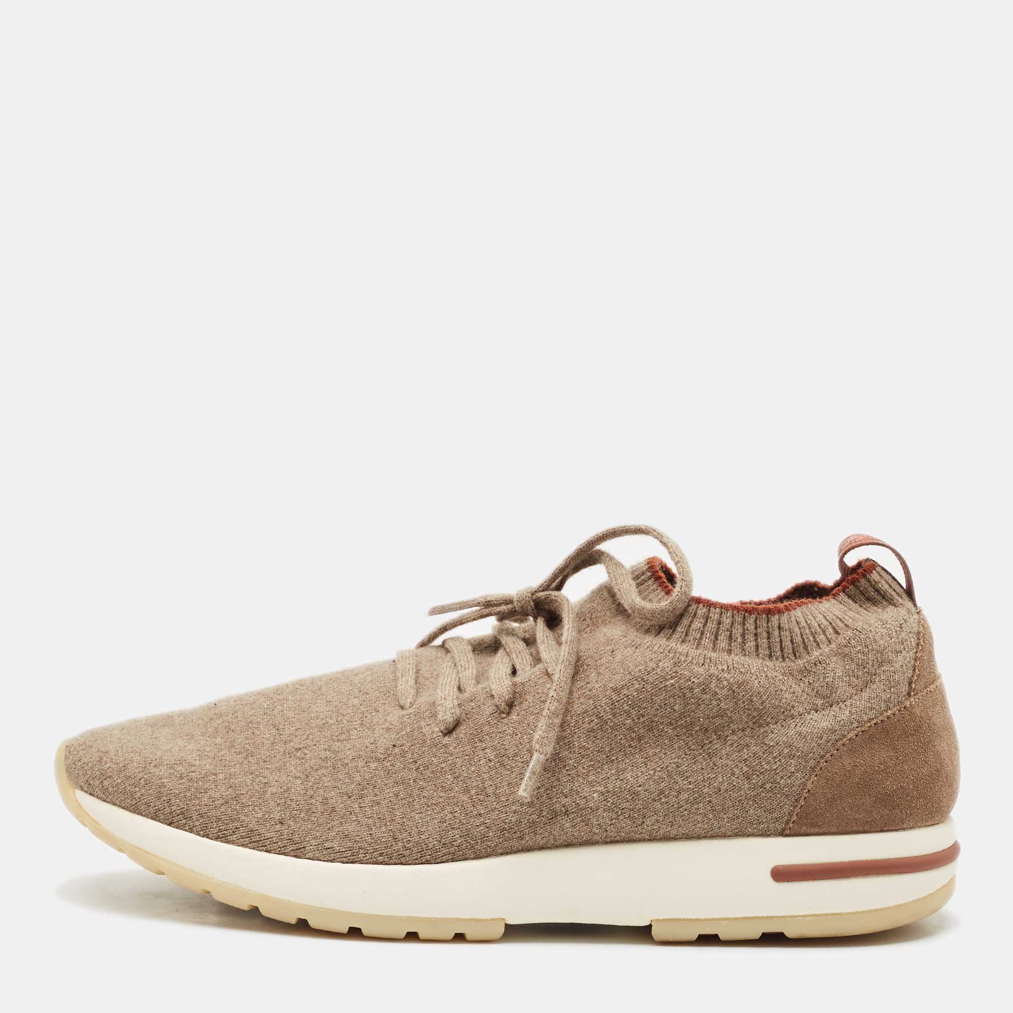 Loro Piana Beige Fabric 360 LP Flexy Walk Low Top Sneakers Size
Loro Piana Beige Fabric 360 LP Flexy Walk Low Top Sneakers Size