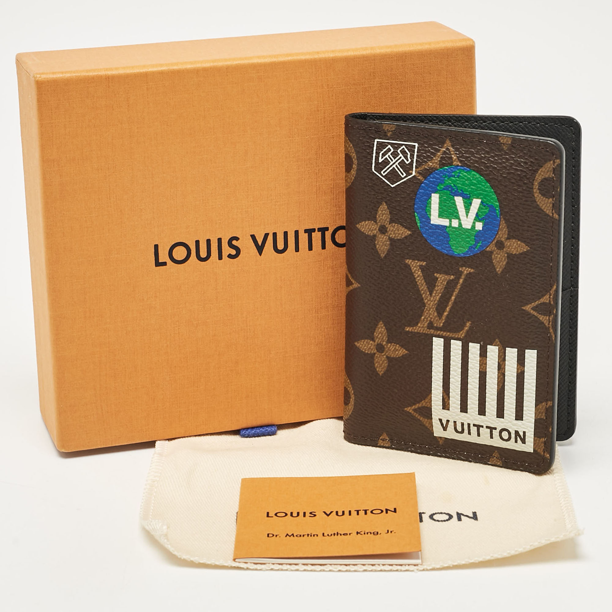 Louis Vuitton Printed Monogram Canvas Pocket Organizer