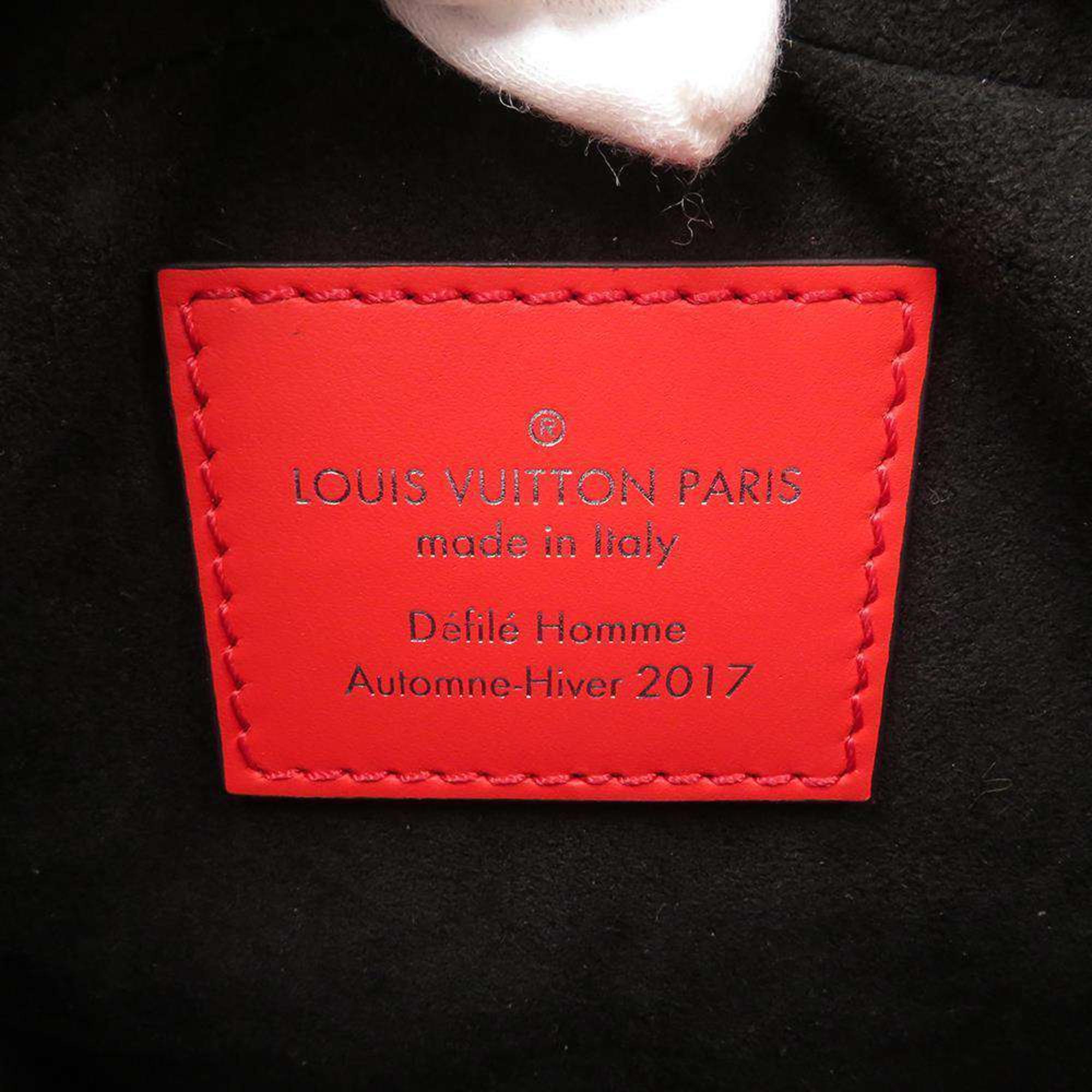 Louis Vuitton X Supreme Red Epi Leather Danube PM Messenger Bag