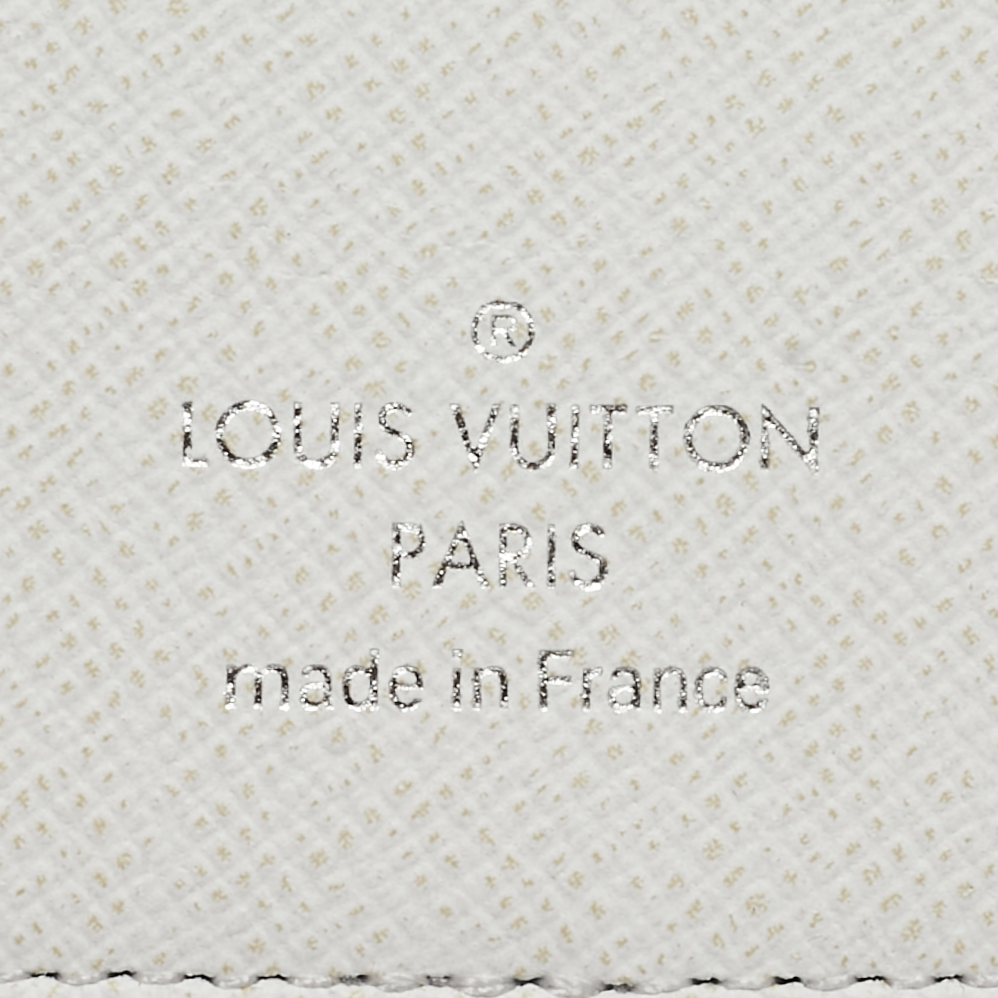 Louis Vuitton Optic White Monogram Canvas Pocket Organizer