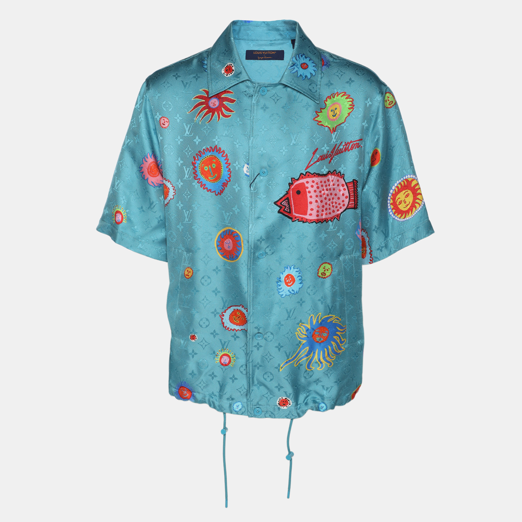 Louis Vuitton × Yayoi Kusama Multicolor Silk Monogram Faces Short Sleeve Shirt M
Louis Vuitton × Yayoi Kusama Multicolor Silk Monogram Faces Short Sleeve Shirt M