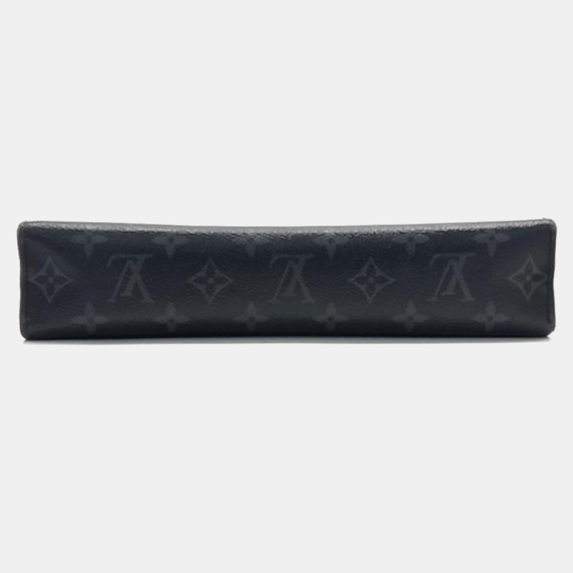 Louis Vuitton Black Monogram Canvas MM Eclipse Pochette Voyage Pouch