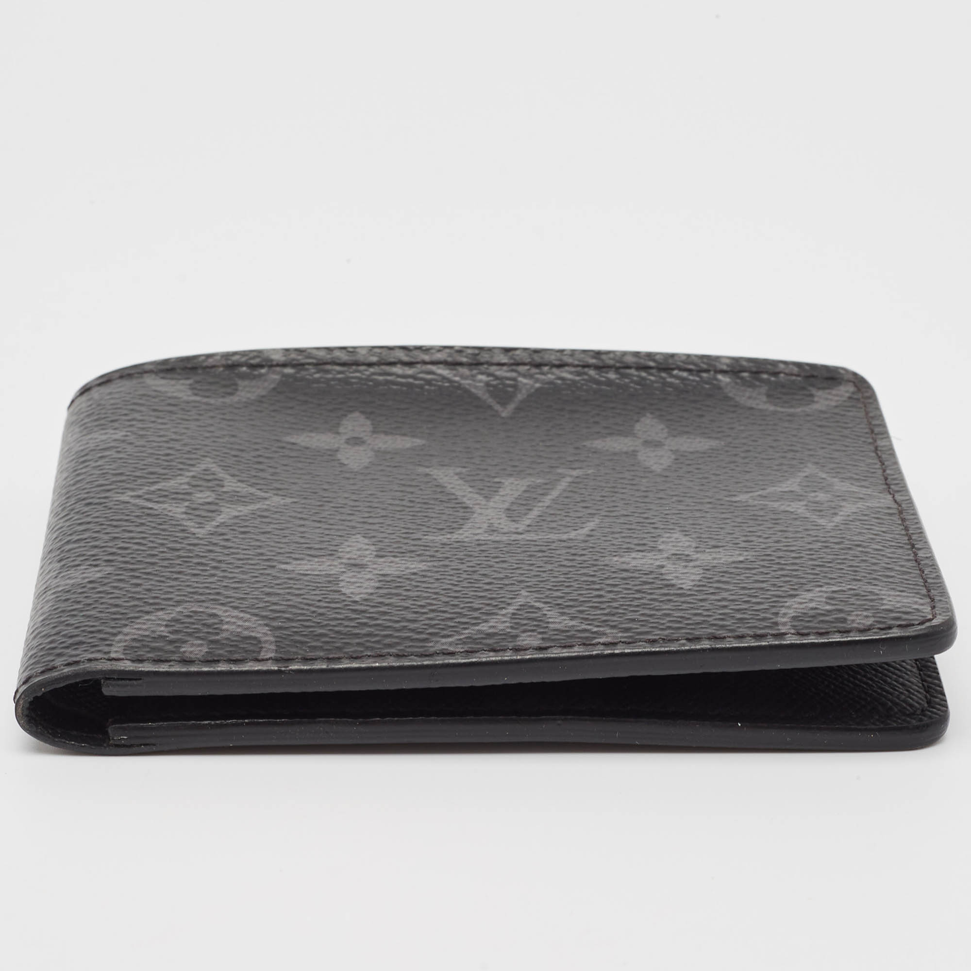 Louis Vuitton Monogram Eclipse Slender Wallet