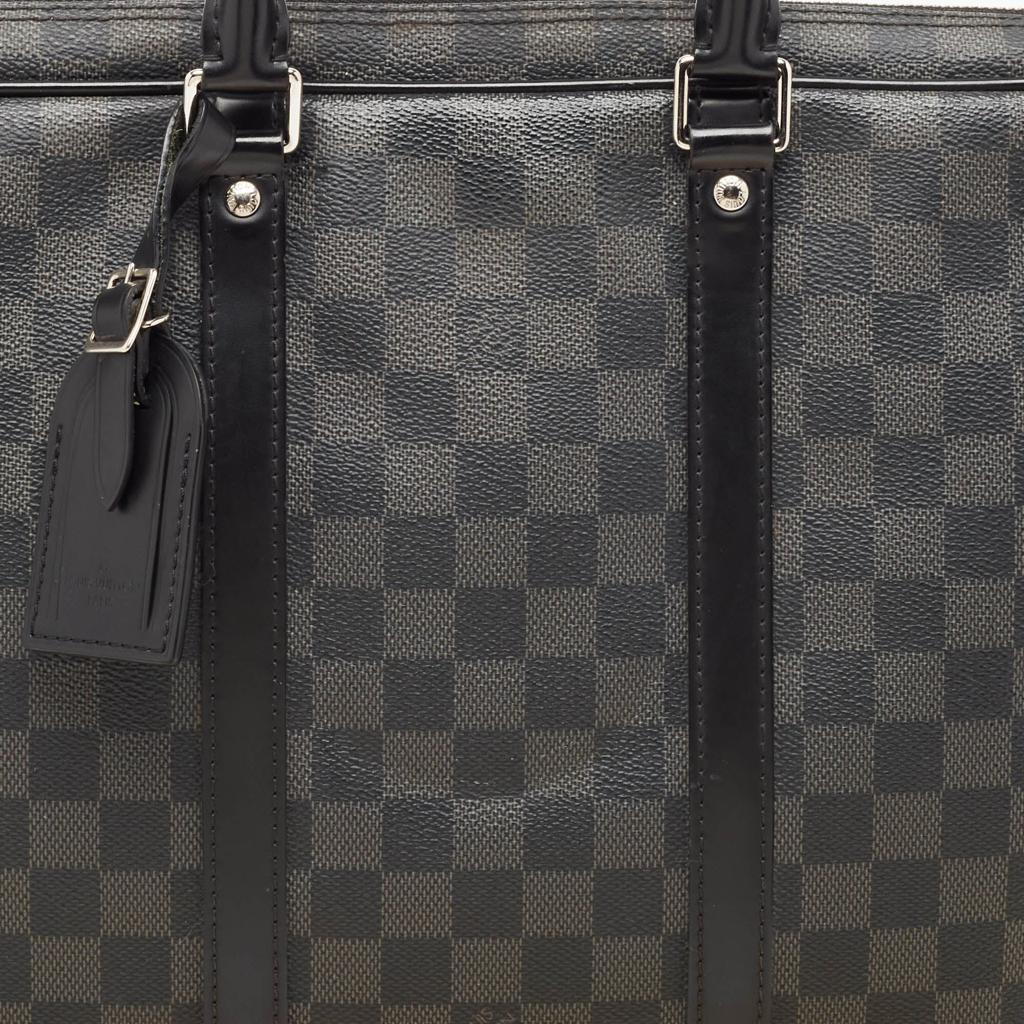 Louis Vuitton Damier Graphite Canvas Porte Documents Voyage GM Bag