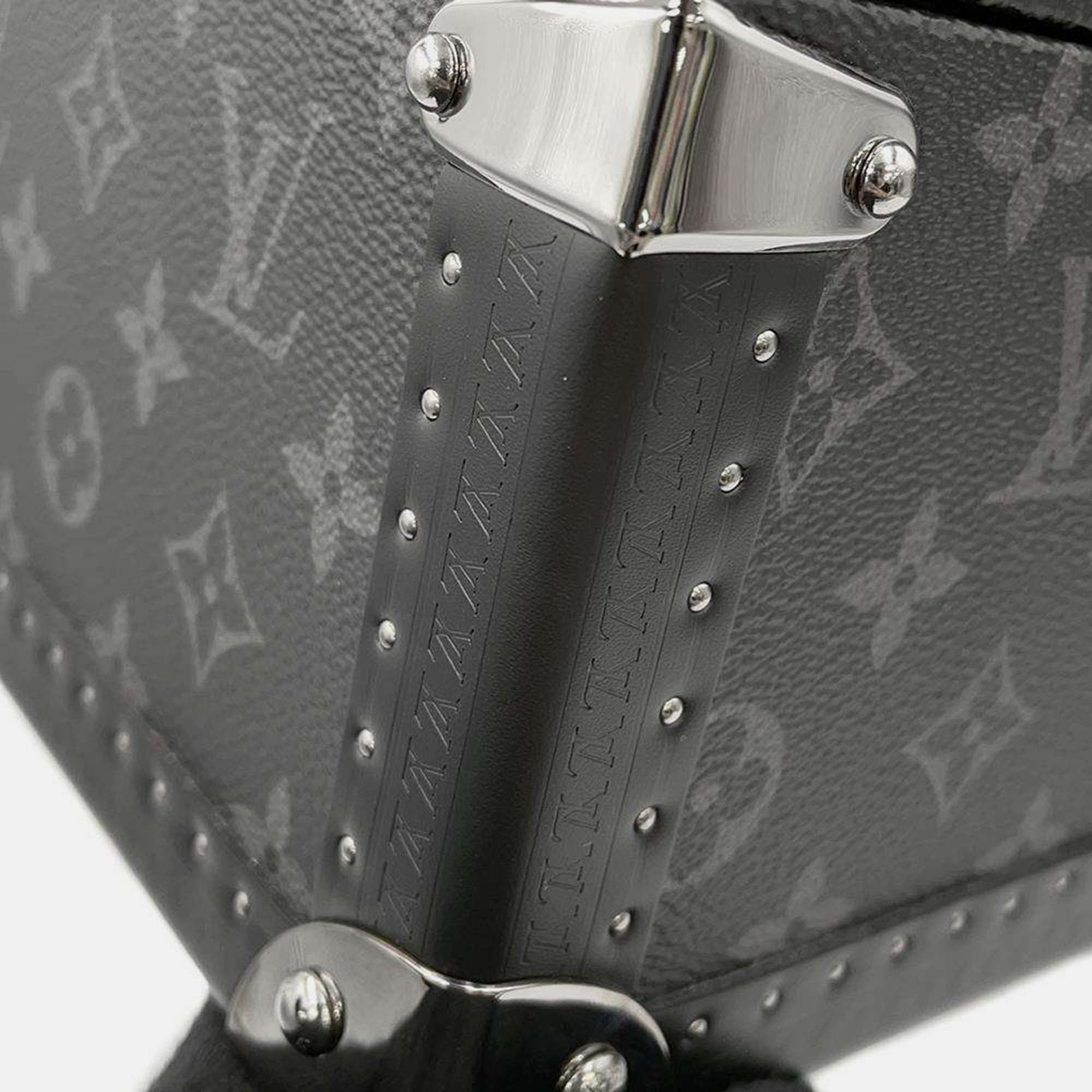 Louis Vuitton Noir Monogram Eclipse Canvas Coffret Accessoires Bag