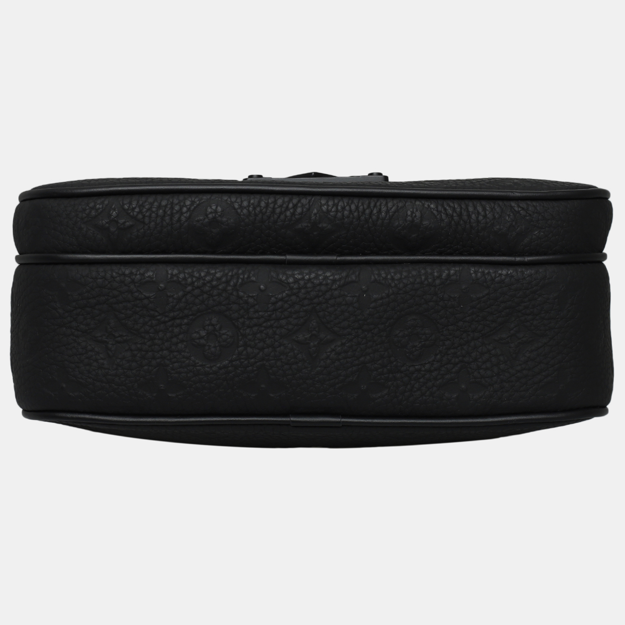 Louis Vuitton Black Taurillon S Lock Messenger Bag