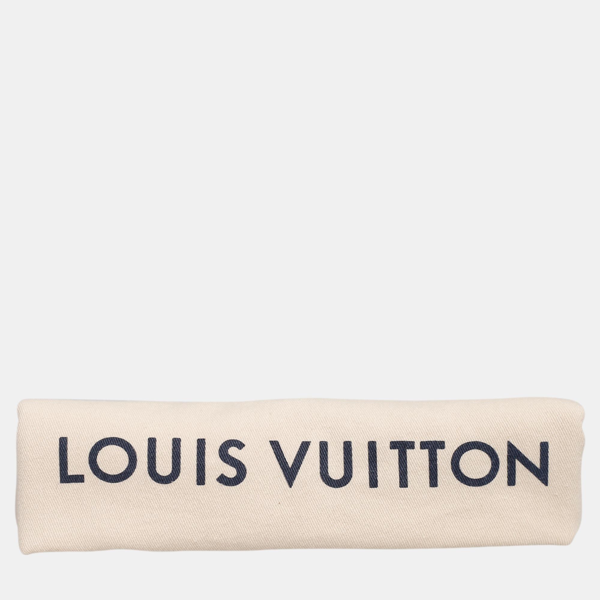 Louis Vuitton Black Monogram Leather Nano Chalk Bag