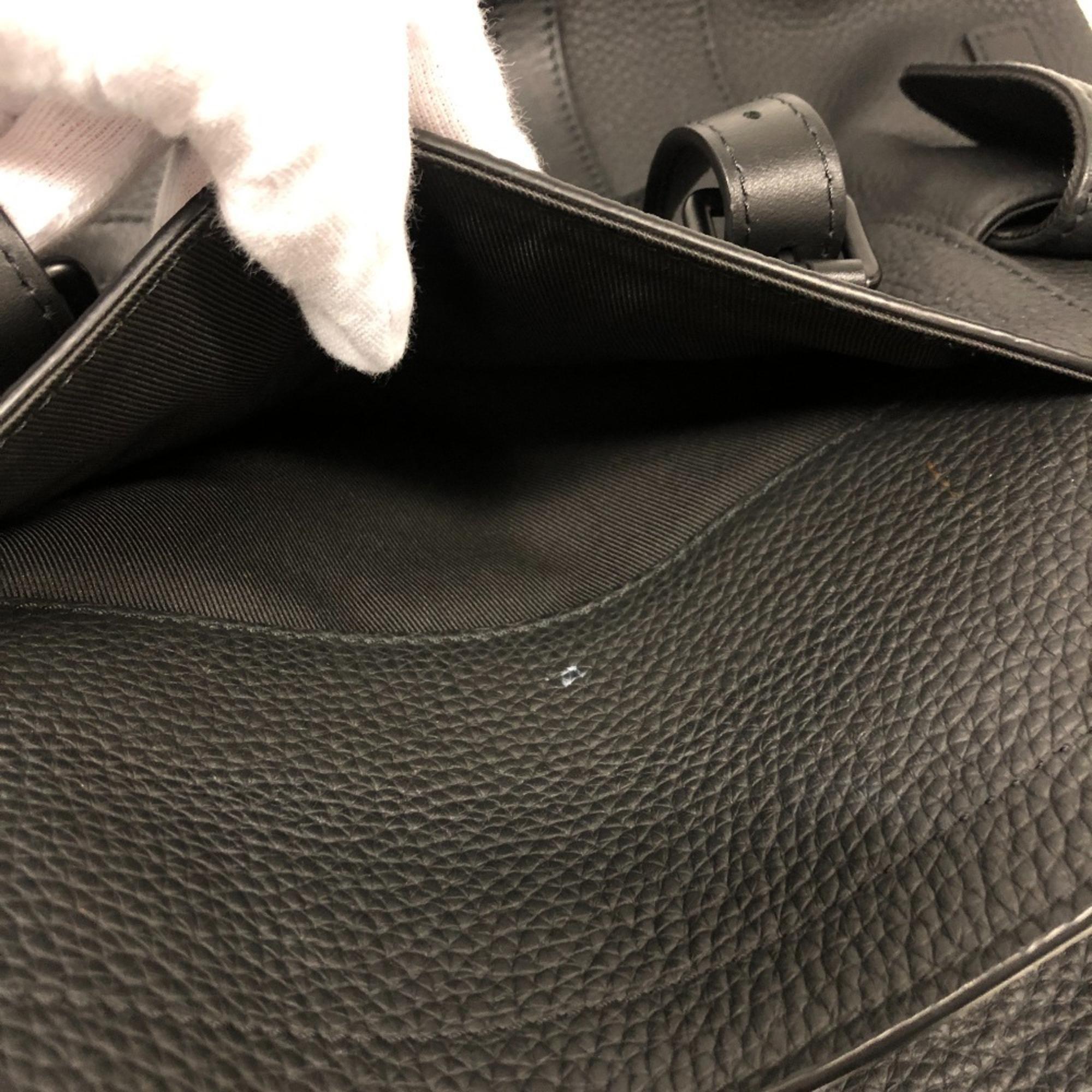 Louis Vuitton Taurillon Black Listopher Tote Bag