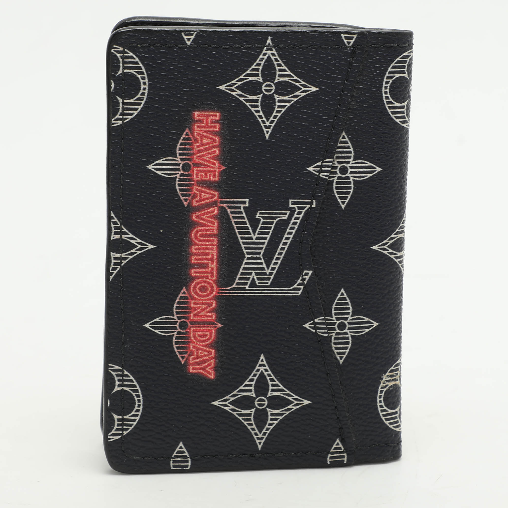 Louis Vuitton Monogram Ink Upside Down Canvas Pocket Organizer