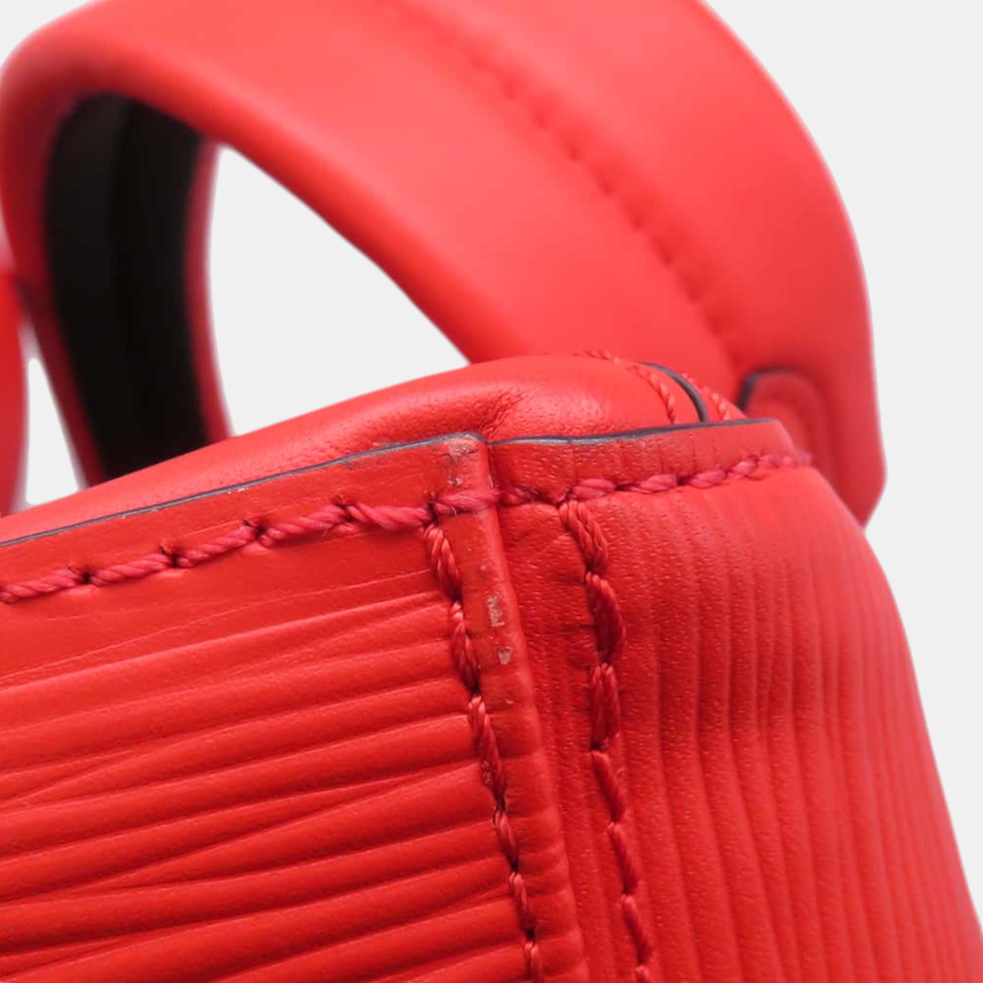 Louis Vuitton Rouge Epi Leather Apollo Backpack