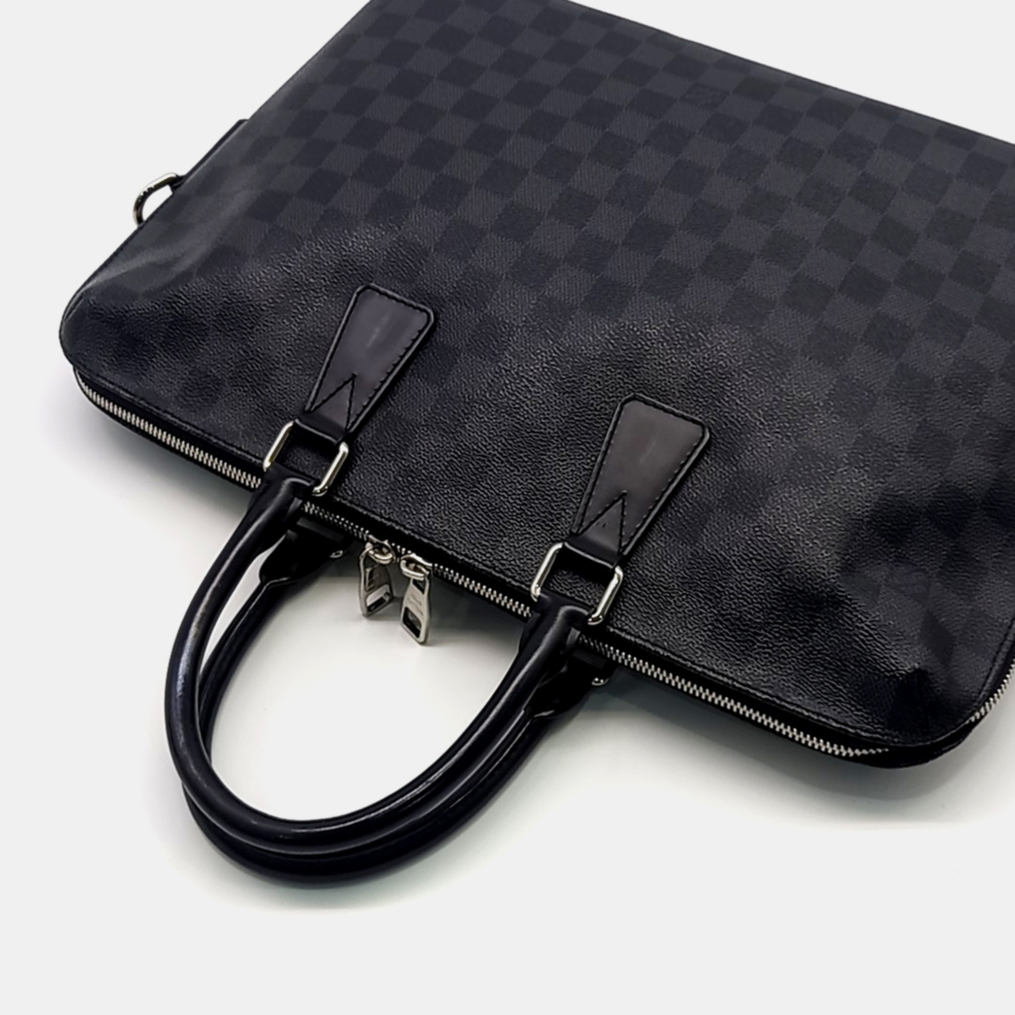 Louis Vuitton Graphite Forte Document Bag