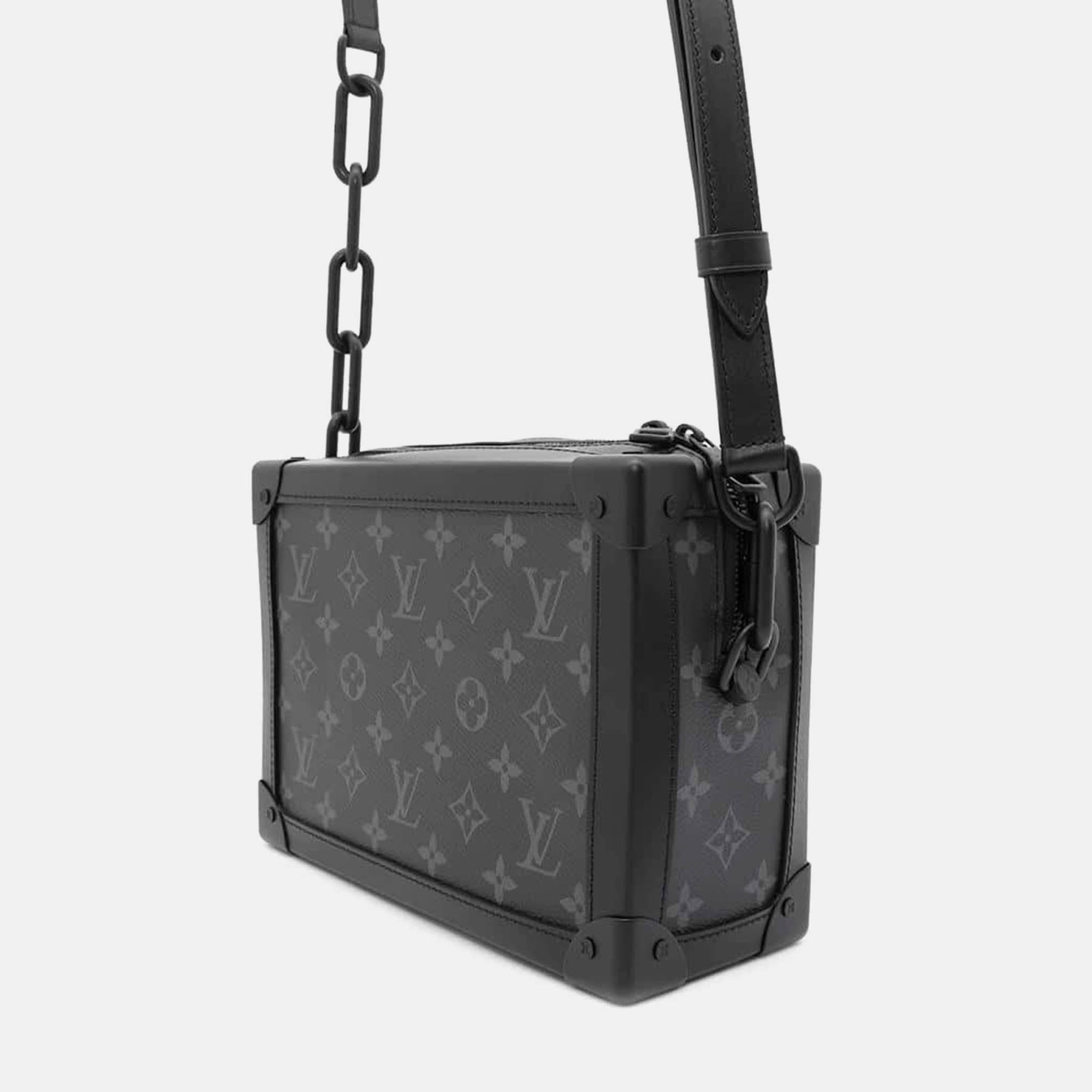 Louis Vuitton Noir Monogram Eclipse Soft Trunk