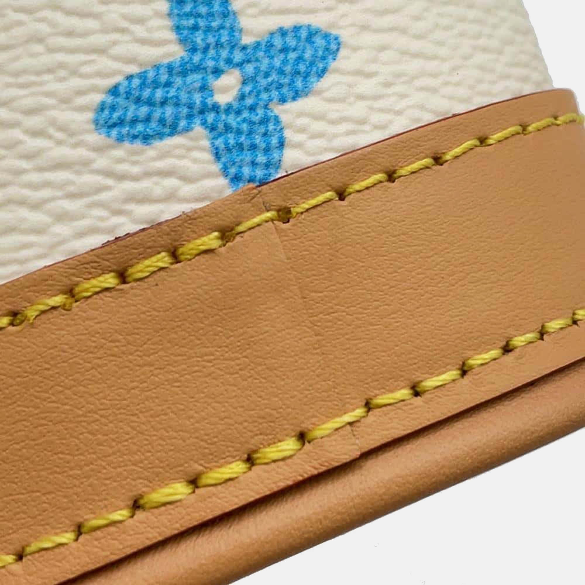 Louis Vuitton Cream/Multicolor Monogram Craggy LV Envelope Pouch