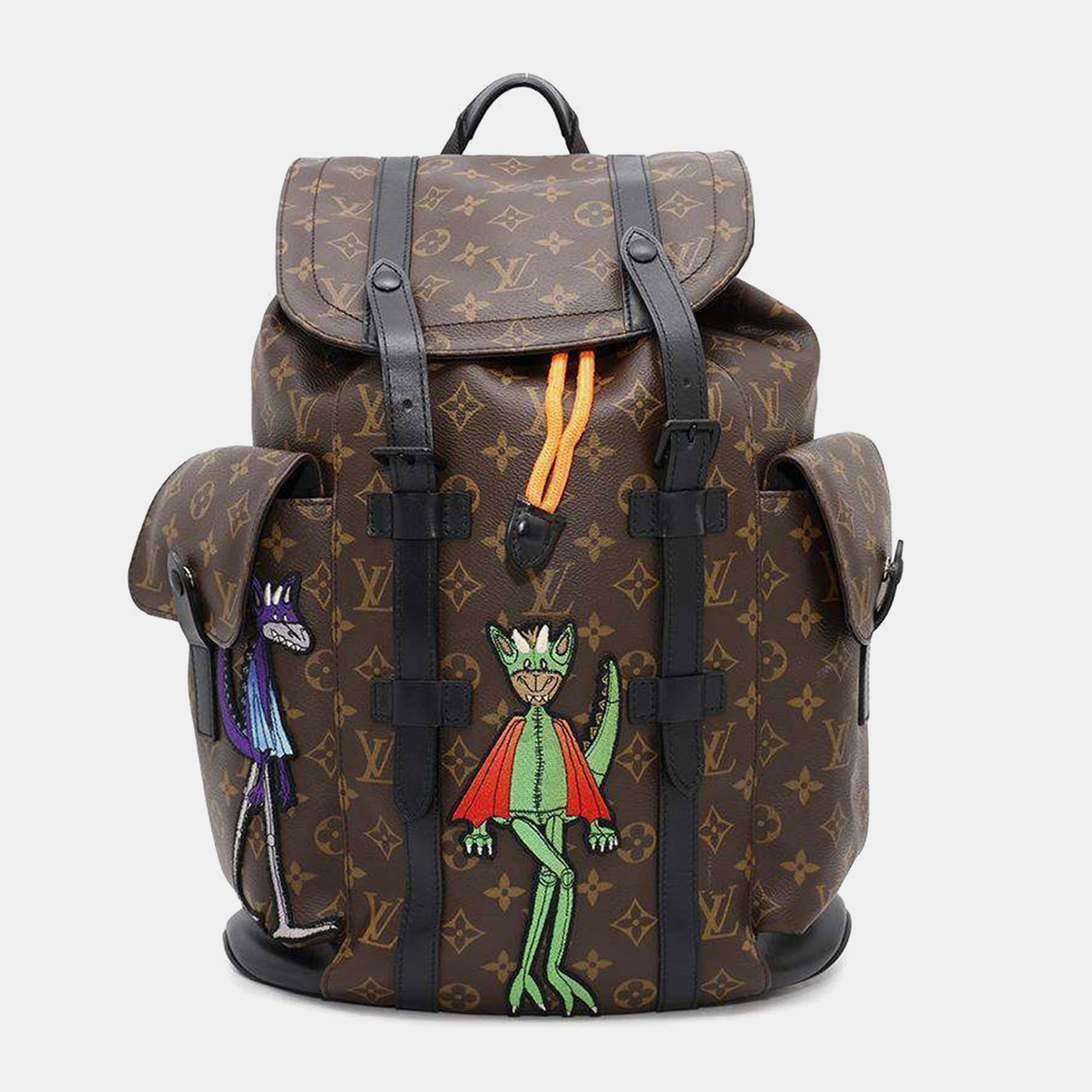 Louis Vuitton Christopher Noir Monogram Macassar Canvas Lv Friends Size Pm, Brown
Louis Vuitton Christopher Noir Monogram Macassar Canvas Lv Friends Size Pm, Brown