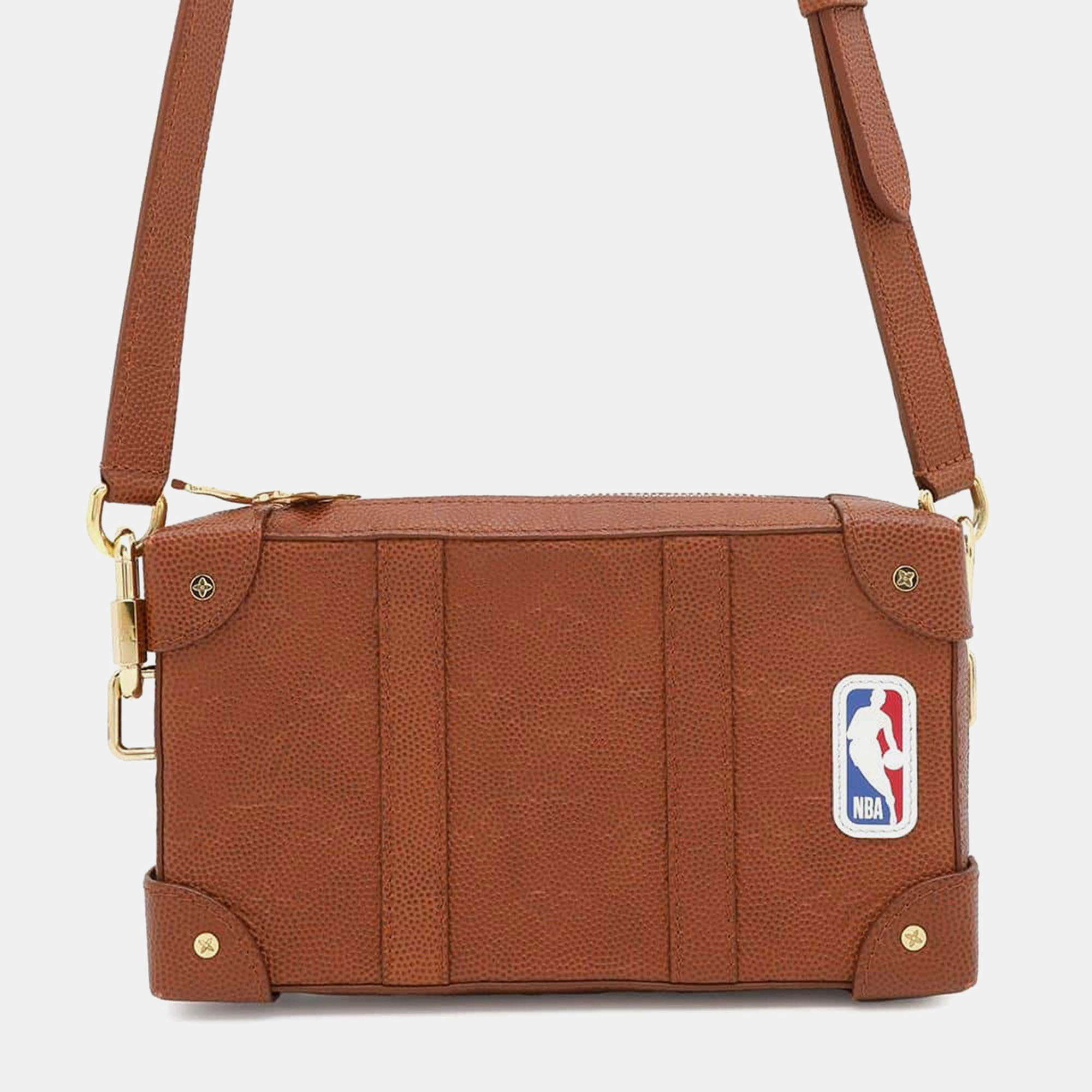 Louis Vuitton Brown Ball Grain Leather Monogram Pattern Lvxnba Soft Trunk
Louis Vuitton Brown Ball Grain Leather Monogram Pattern Lvxnba Soft Trunk