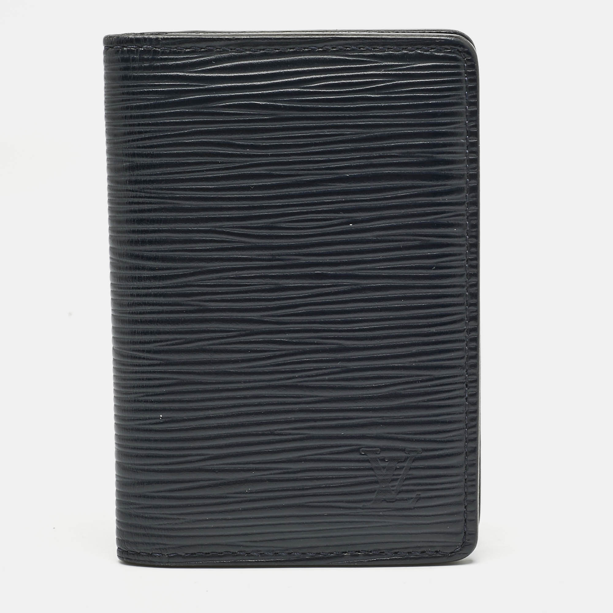 Louis Vuitton Marine Blue Epi Leather Pocket Organiser, Navy blue
Louis Vuitton Marine Blue Epi Leather Pocket Organiser, Navy blue