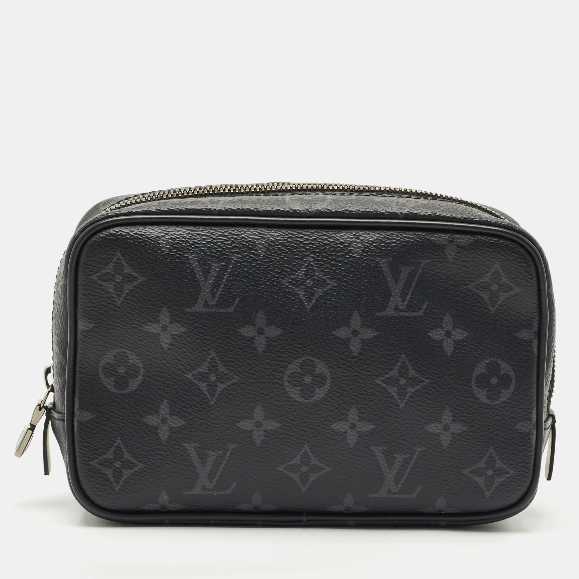 Louis Vuitton Monogram Eclipse Canvas Toiletry PM Pouch, Black
Louis Vuitton Monogram Eclipse Canvas Toiletry PM Pouch, Black