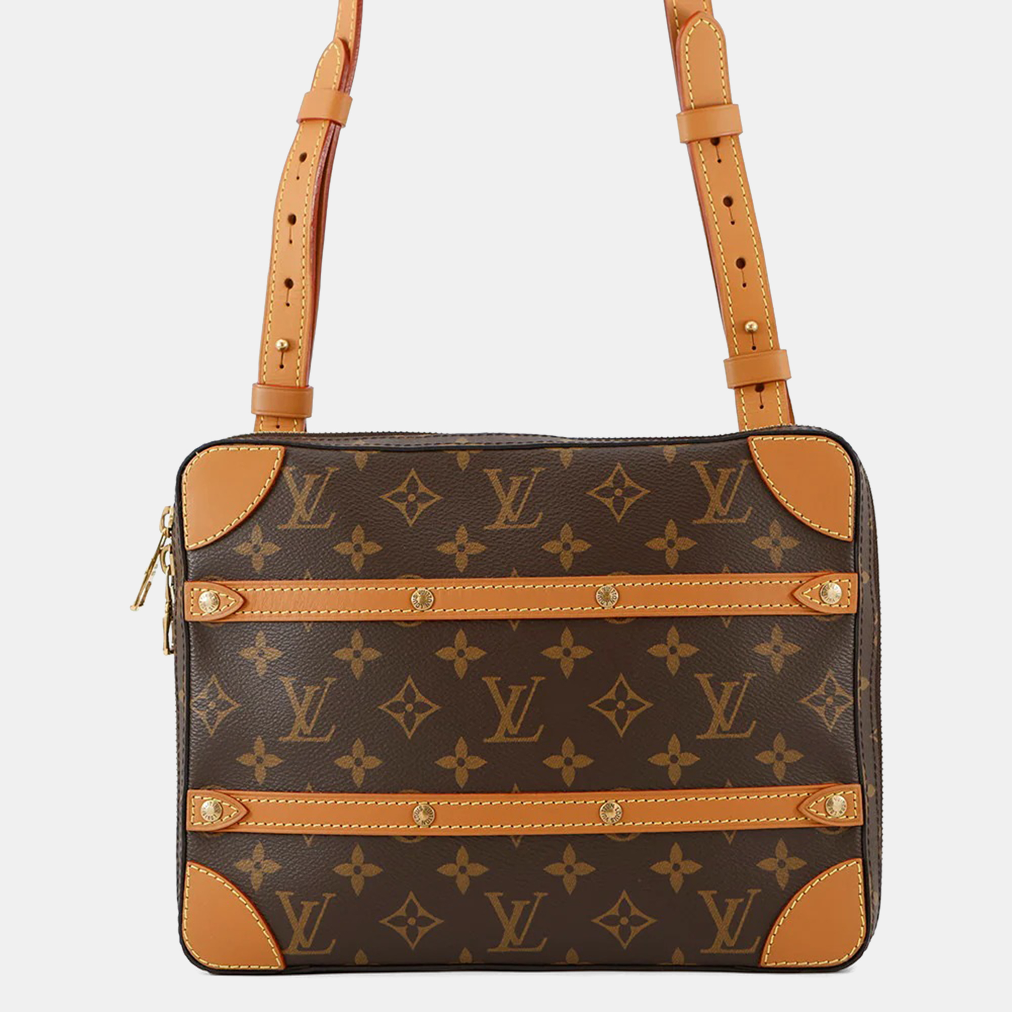 Louis Vuitton Soft Trunk / Messenger Brown Monogram Size PM
Louis Vuitton Soft Trunk / Messenger Brown Monogram Size PM