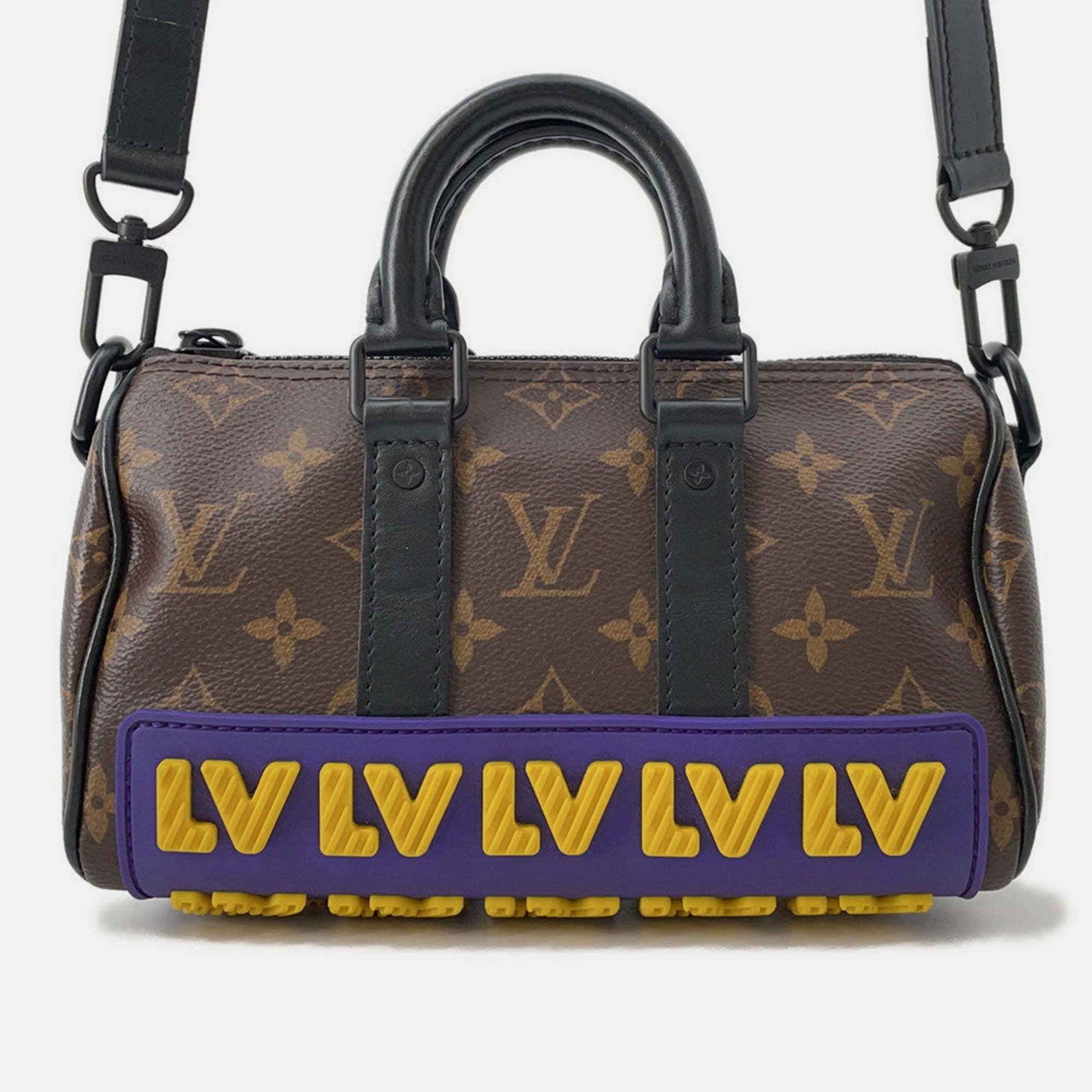 Louis Vuitton Keepall Black Monogram Rubber Duffel Bag
Louis Vuitton Keepall Black Monogram Rubber Duffel Bag