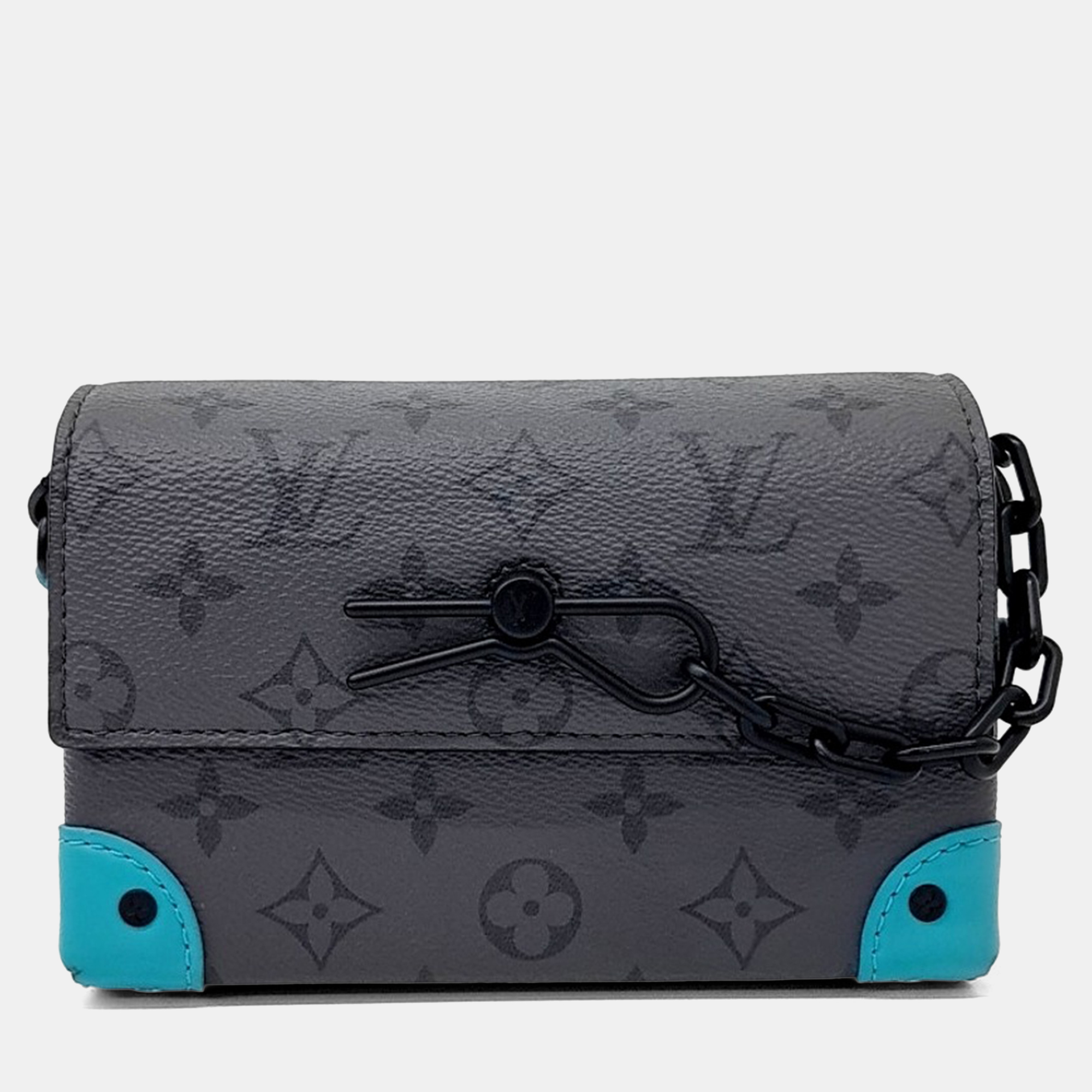 Louis Vuitton Steamer Monogram Canvas Wallet on Chain Bag, Grey
Louis Vuitton Steamer Monogram Canvas Wallet on Chain Bag, Grey