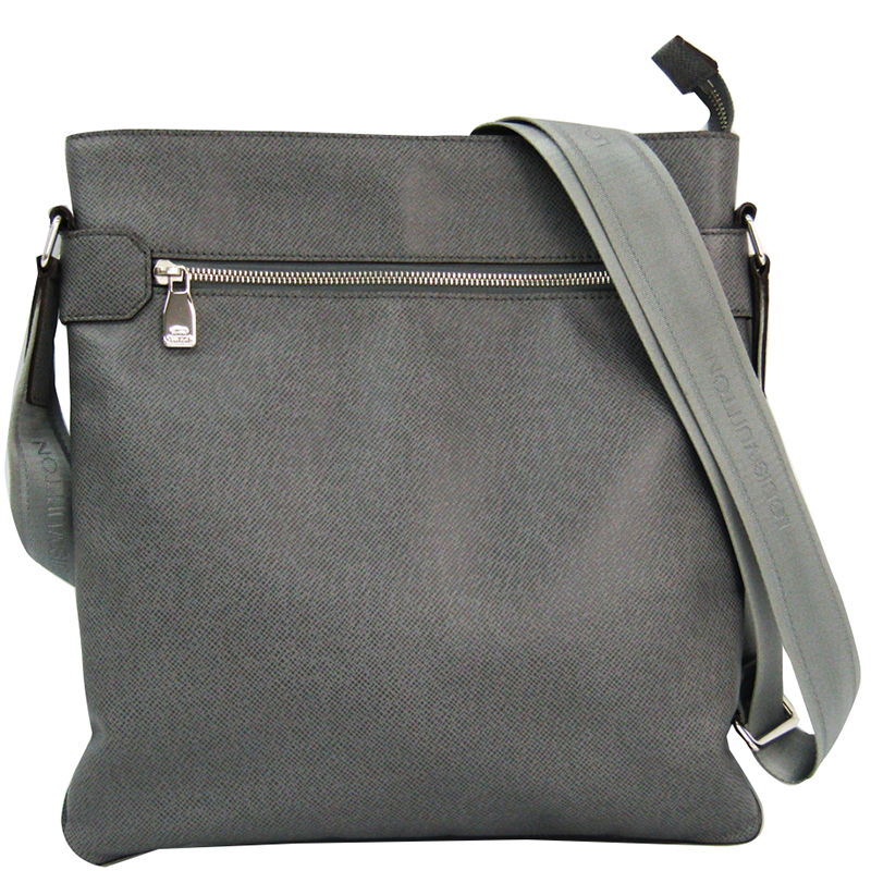 Image of Louis Vuitton Glacier Taiga Leather Sasha Messenger Bag