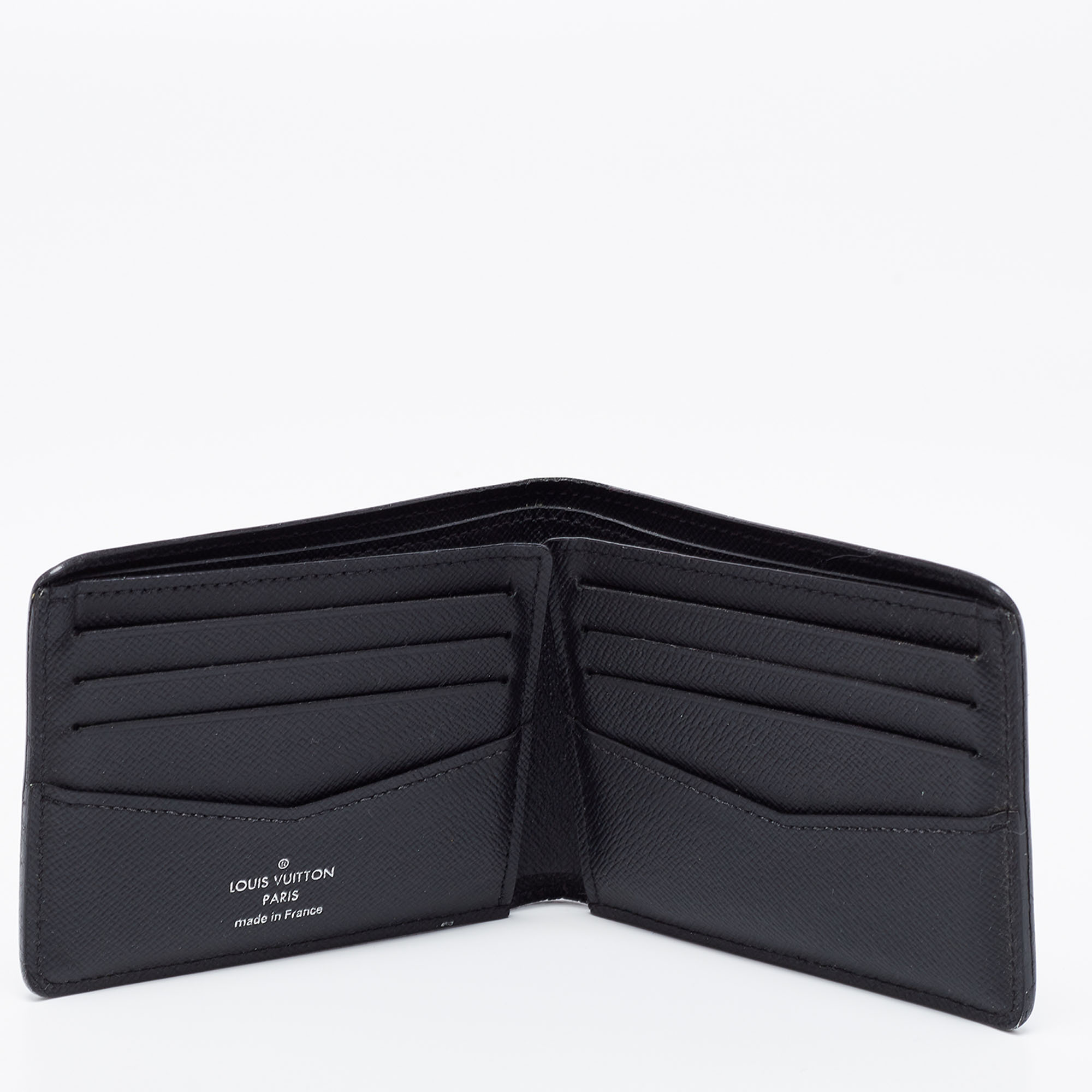 

Louis Vuitton Black Epi Leather Slender Wallet
