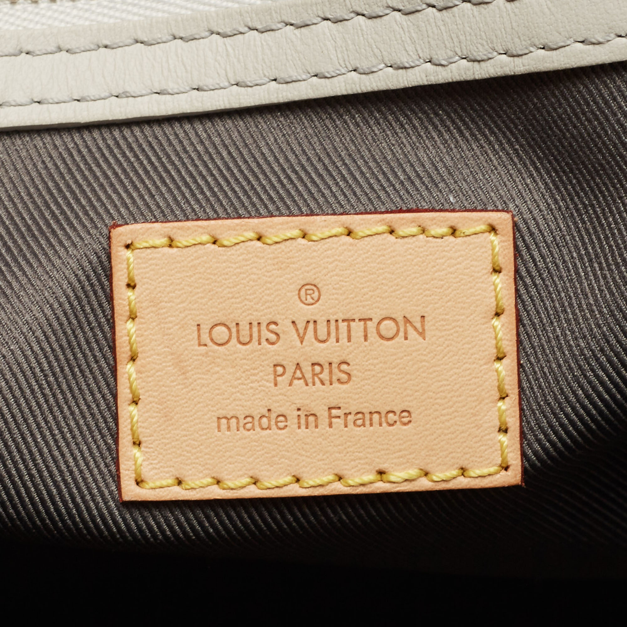 Louis Vuitton Damier Salt Canvas Keepall 50 Bandouliere Bag