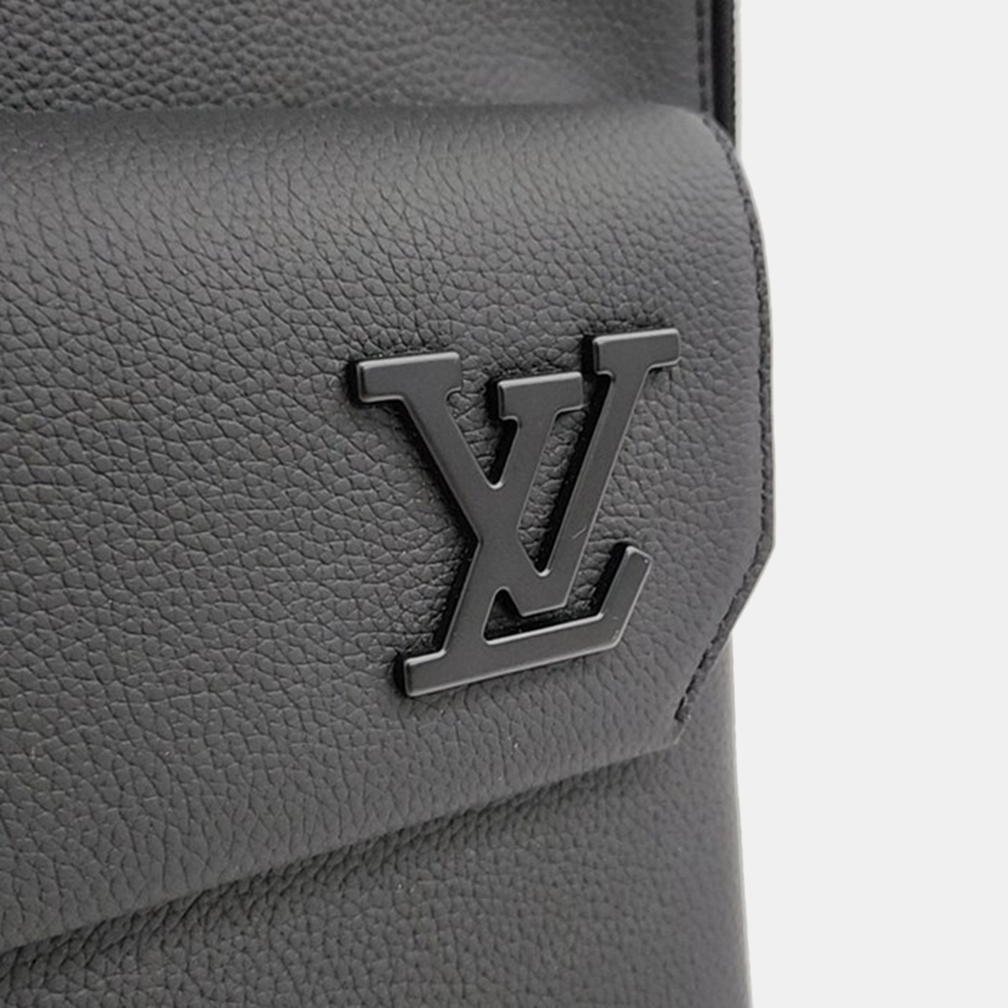 Louis Vuitton Leather Black Backpack