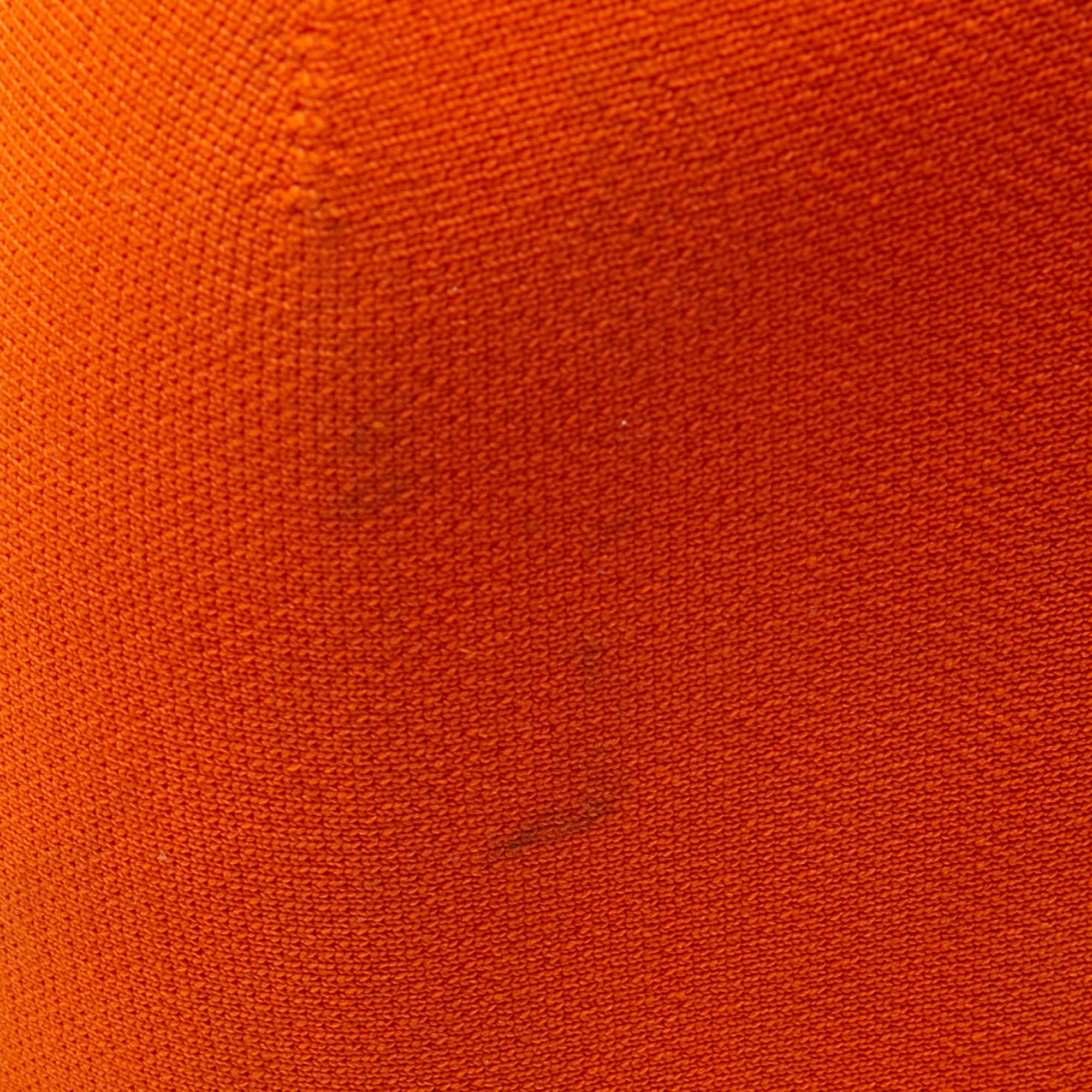 Louis Vuitton Orange Monogram Knit Horizon Soft Duffle 55 Rolling Luggage