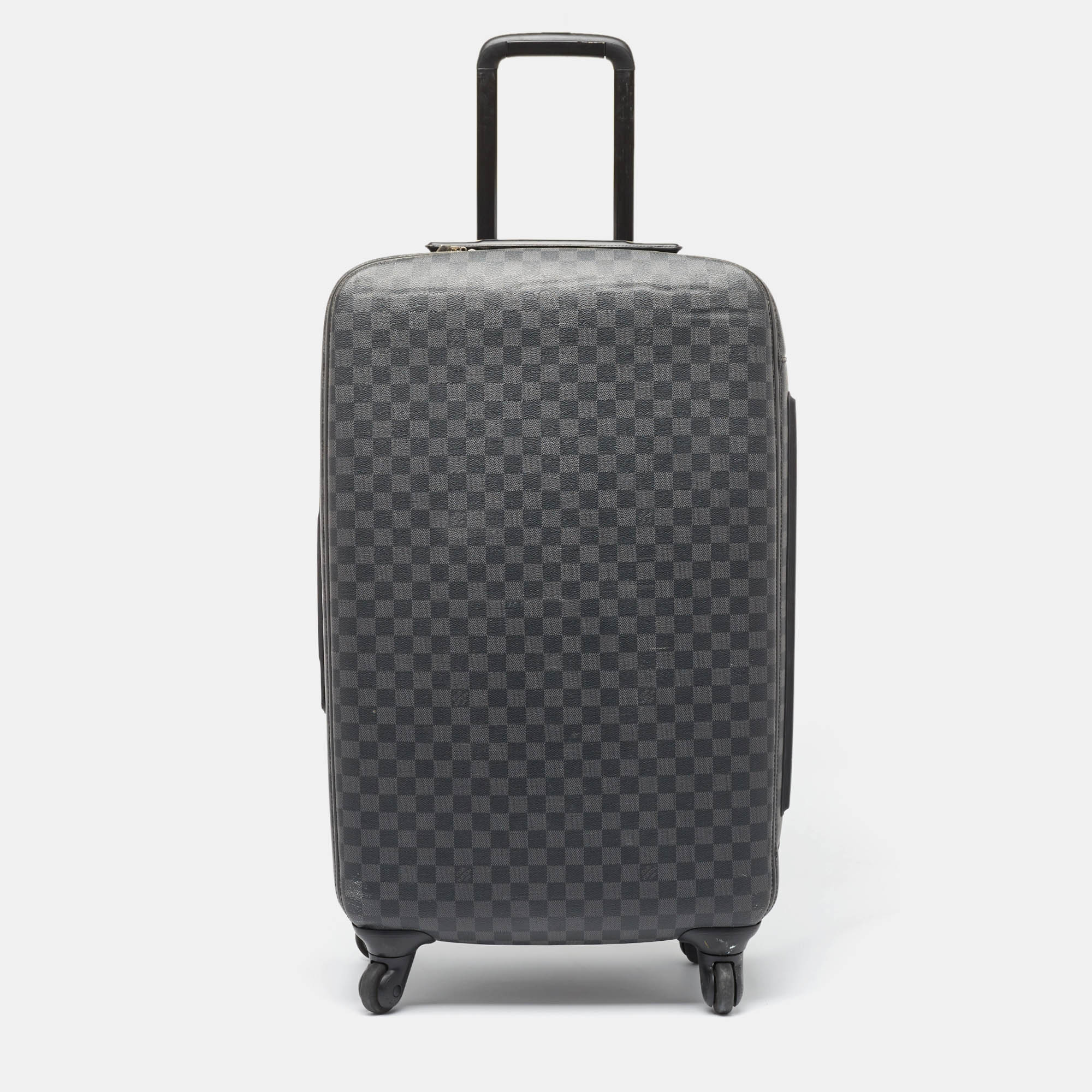 Louis vuitton damier graphite canvas zephyr 70 rolling suitcase