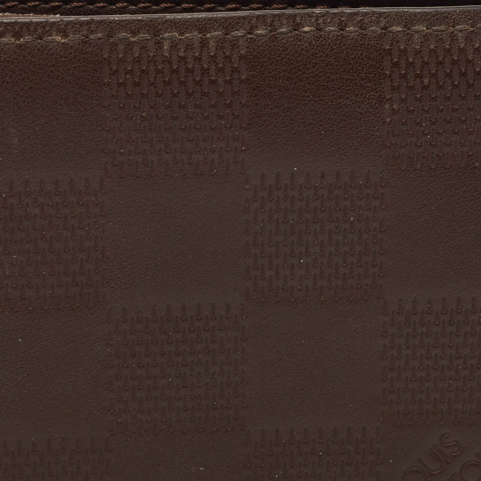 Louis Vuitton Brown Damier Infini Leather Multiple Wallet