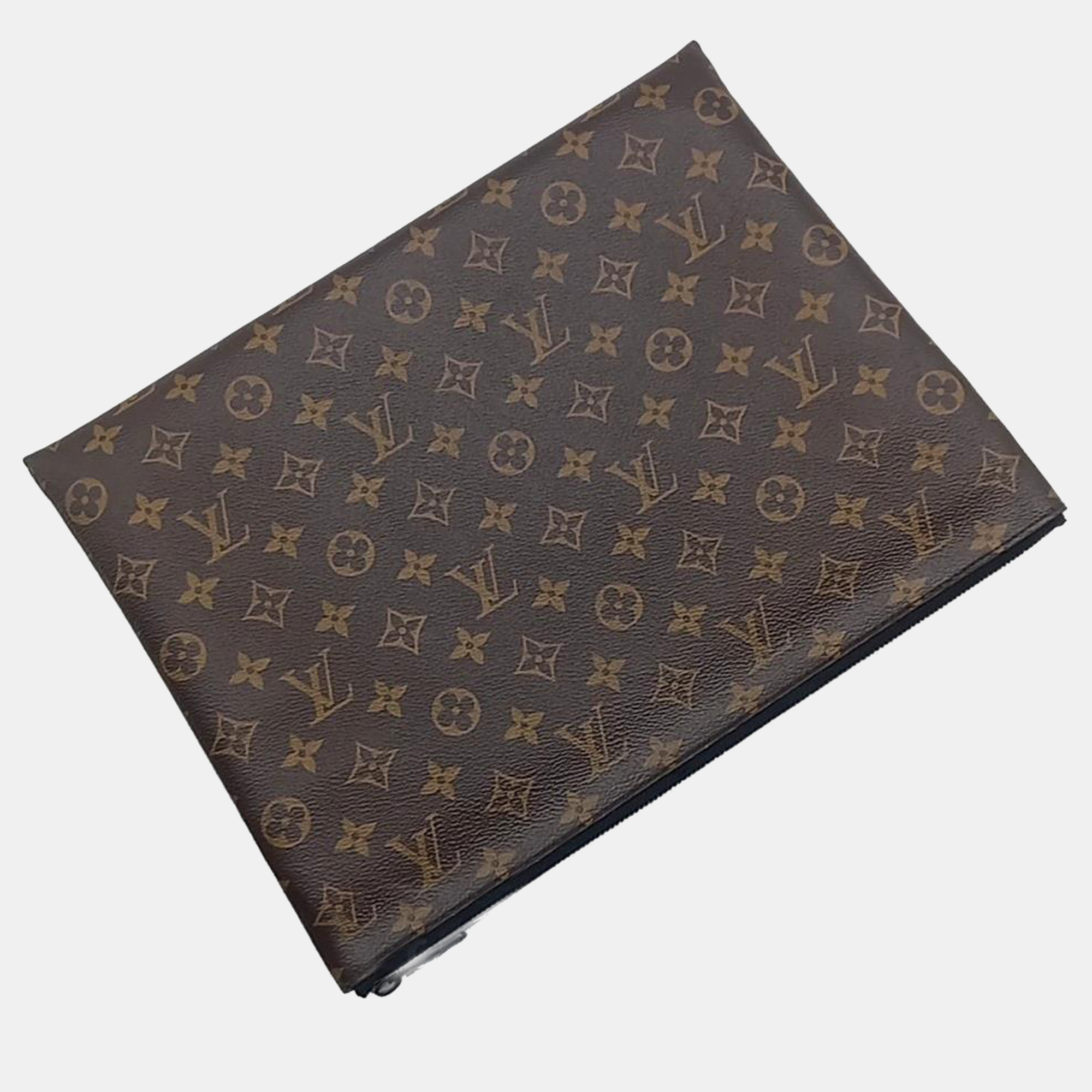 Louis Vuitton Brown Monogram Canvas Solar Ray Pouch