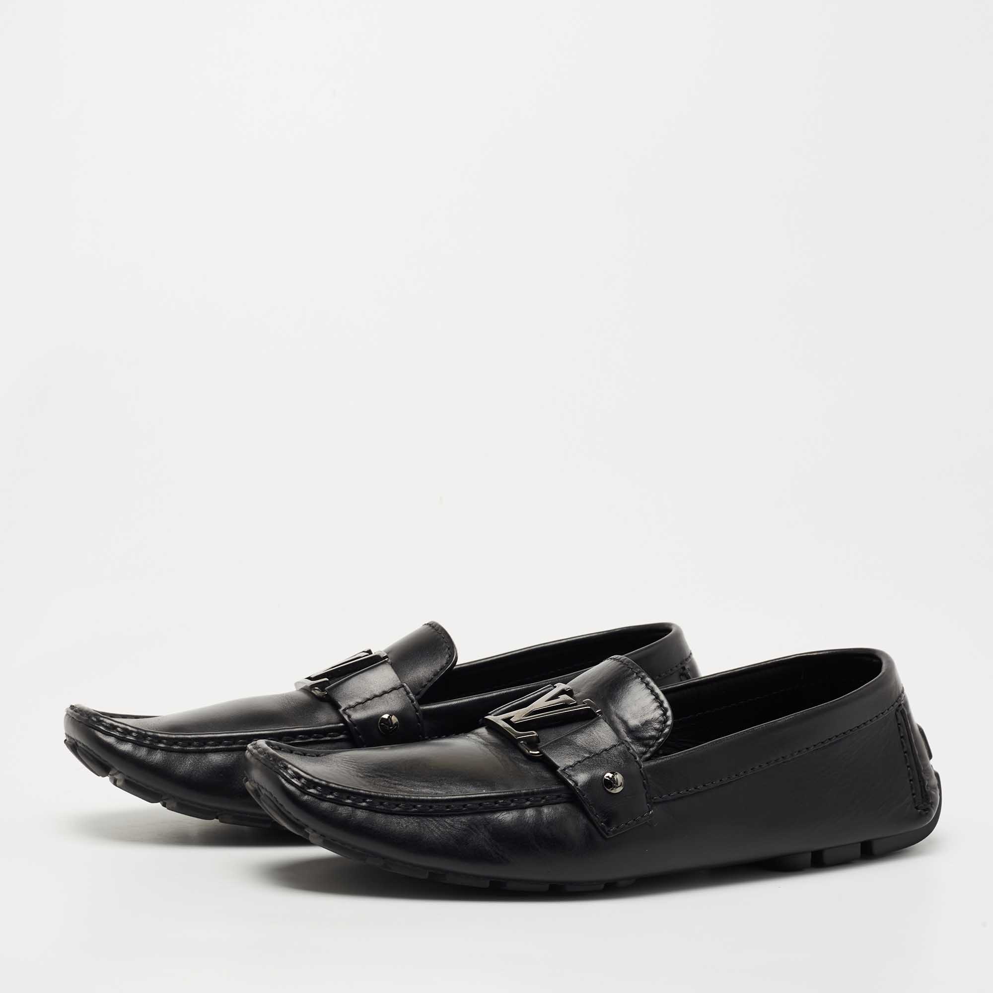 Louis Vuitton Black Leather Monte Carlo Loafers Size
Louis Vuitton Black Leather Monte Carlo Loafers Size