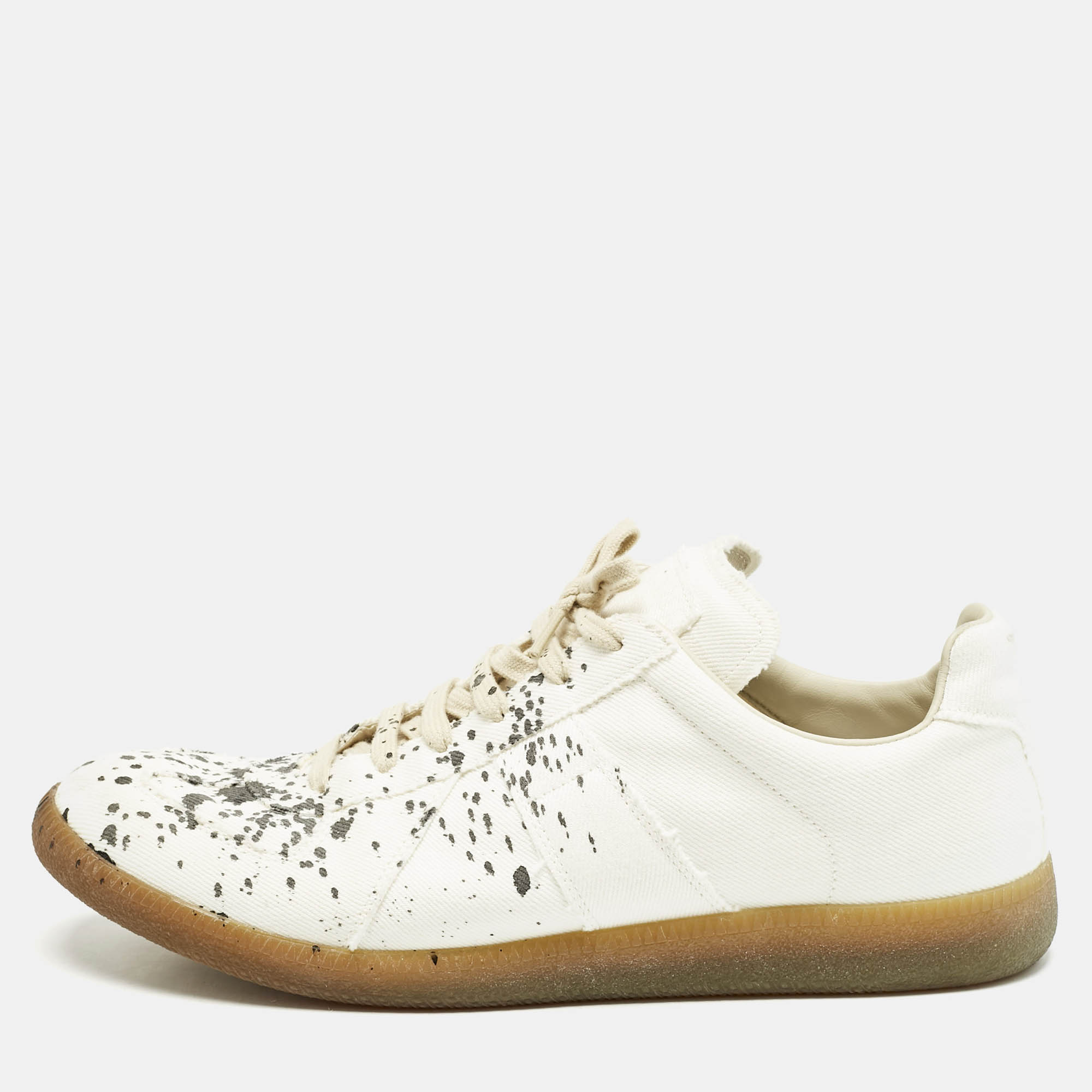Maison Martin Margiela White/Black Canvas Replica Sneakers Size
Maison Martin Margiela White/Black Canvas Replica Sneakers Size