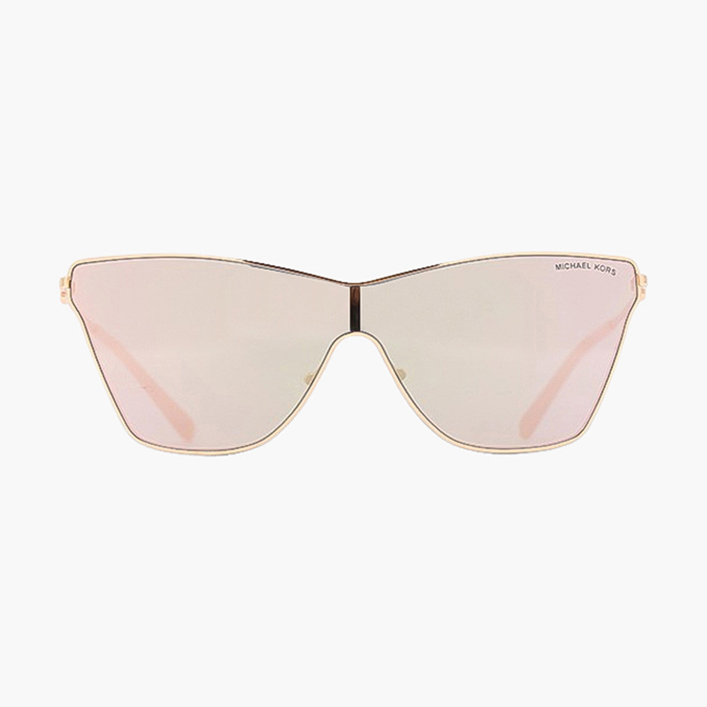 Michael Kors Gold Larissa Shield Sunglasses