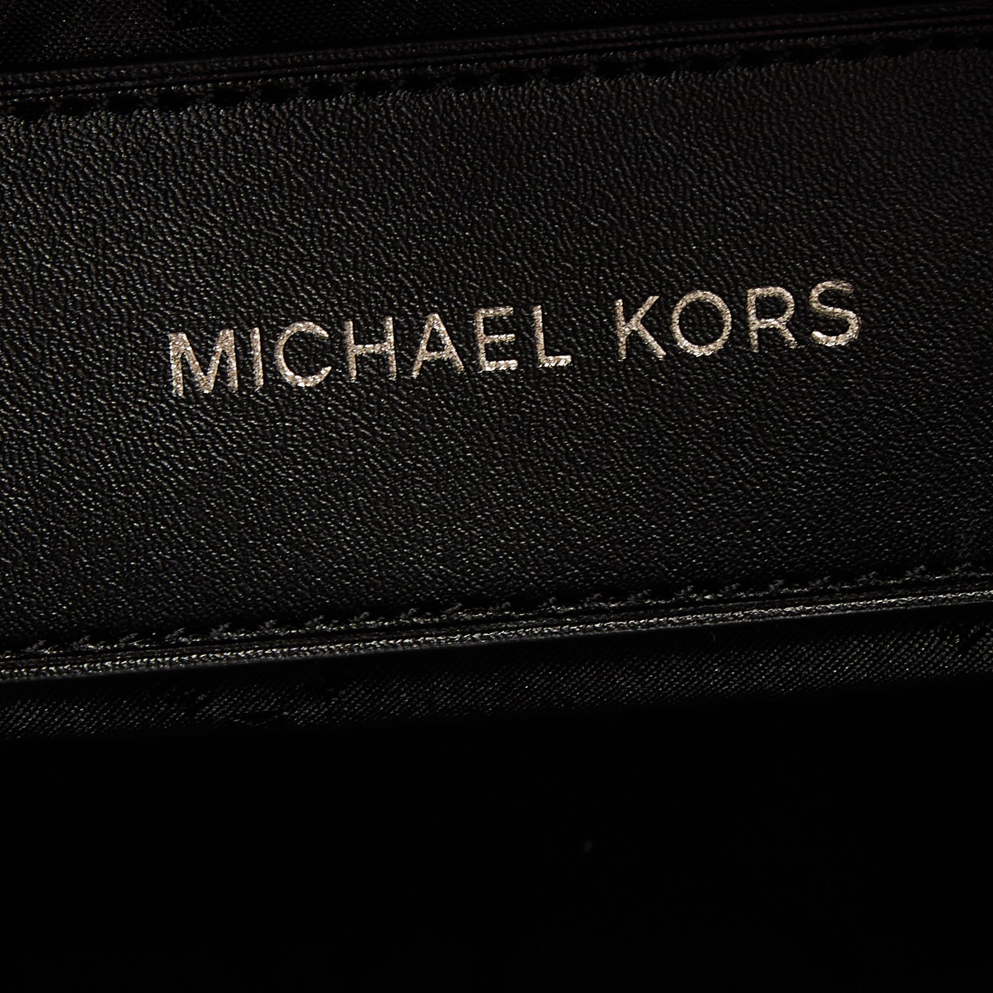 Michael Kors Admiral/Pale Blue Signature Coated Canvas Cooper Business Tote
