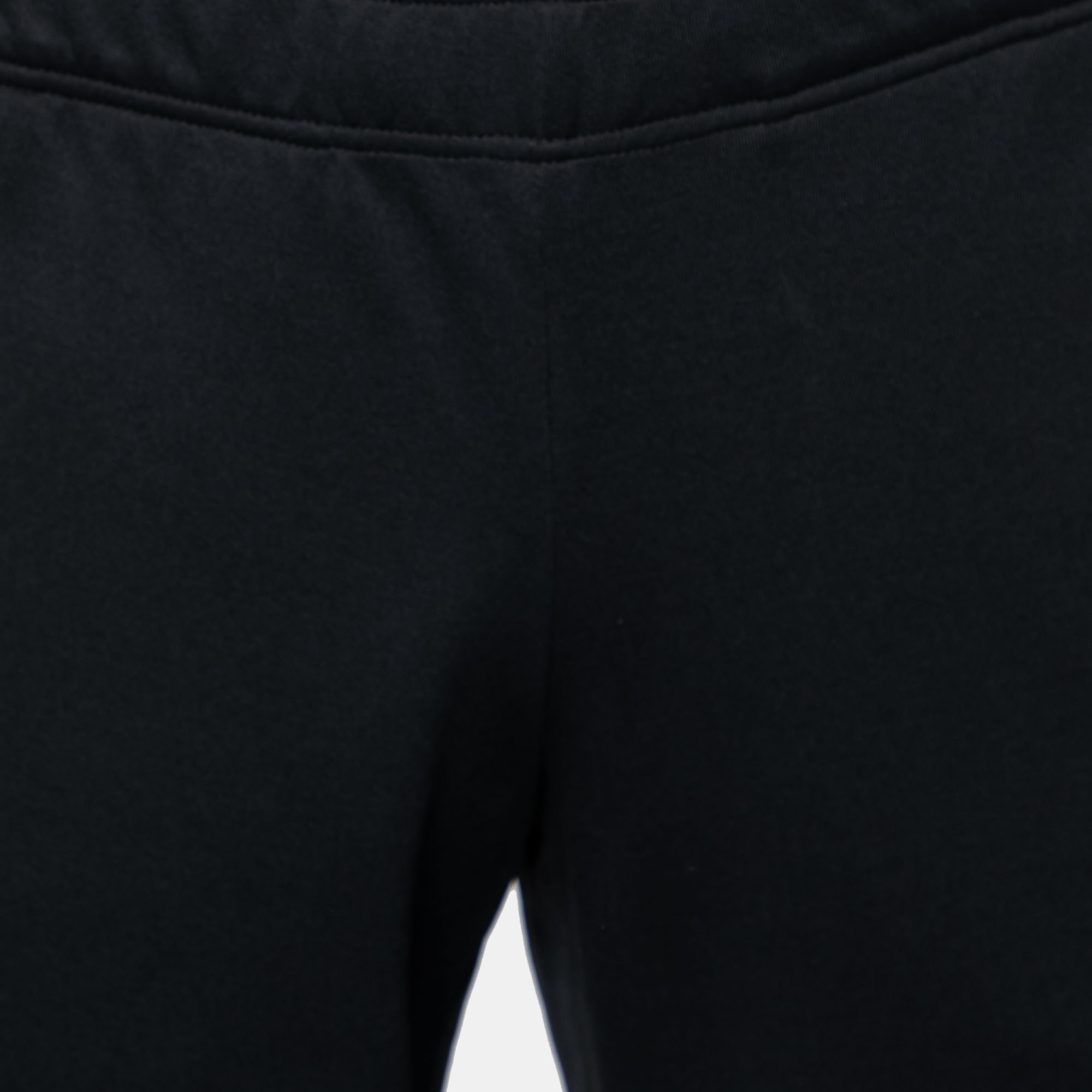 Moncler Grenoble Black Jersey Contrast Trimmed Sweatpants S