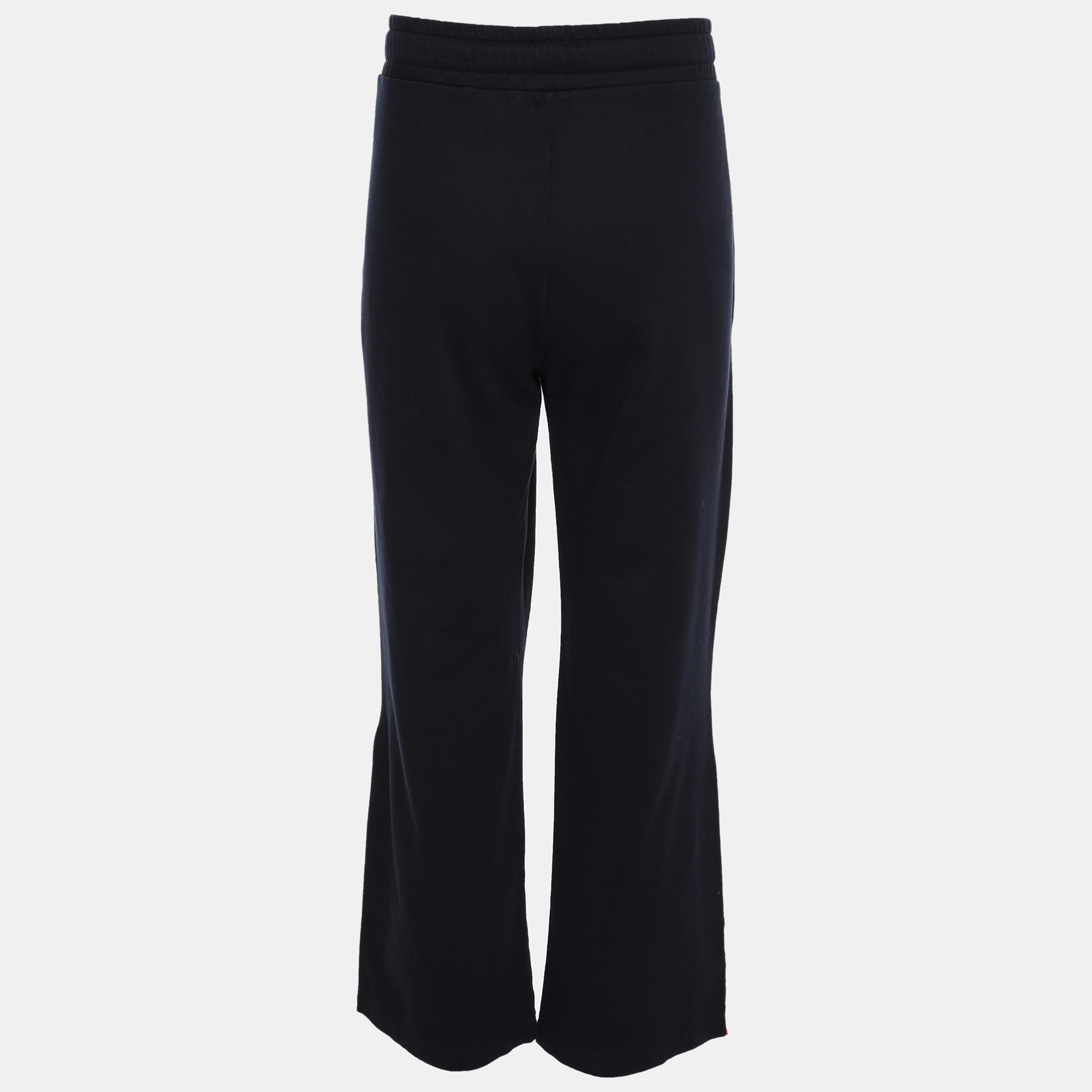 Moncler Navy Blue Cotton Drawstring Track Pant XL